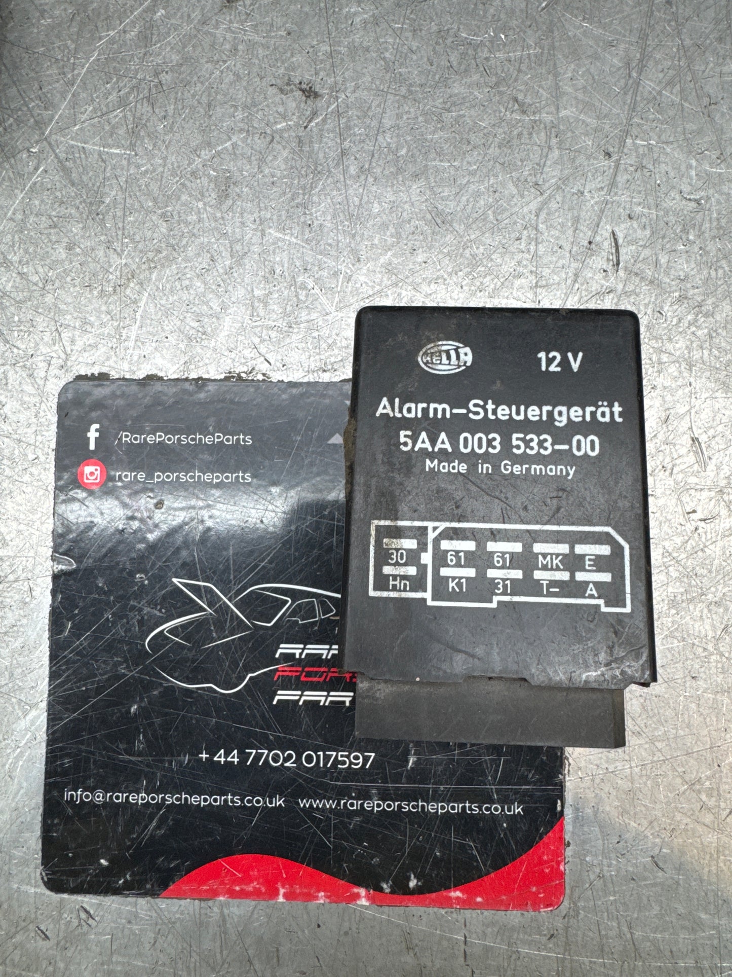 Porsche 928 alarm system control module relay 92861811700 used