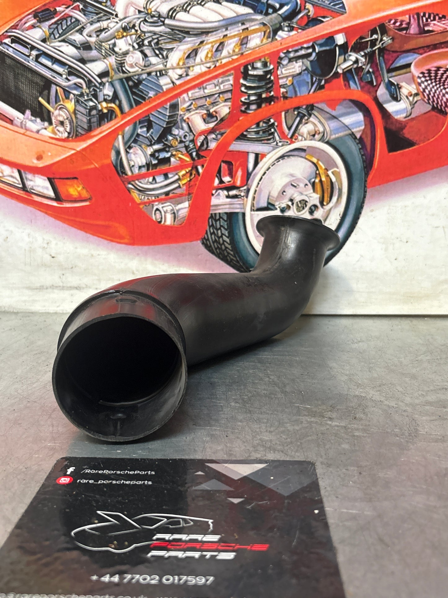 Porsche 944 airbox snorkel, used 94411022101