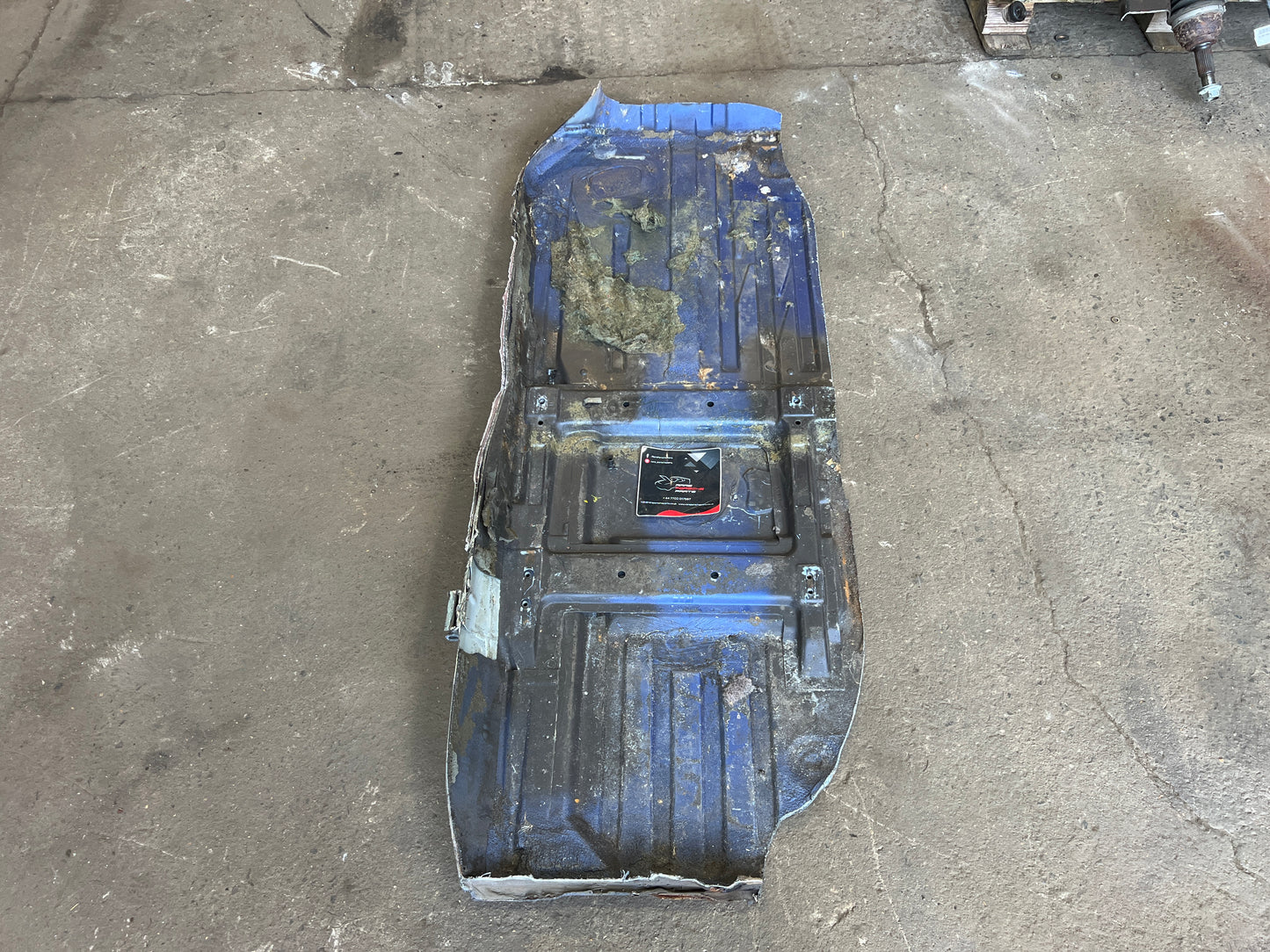Porsche 944 S2 floor pan left  side 94450150100 spares or repair RHD
