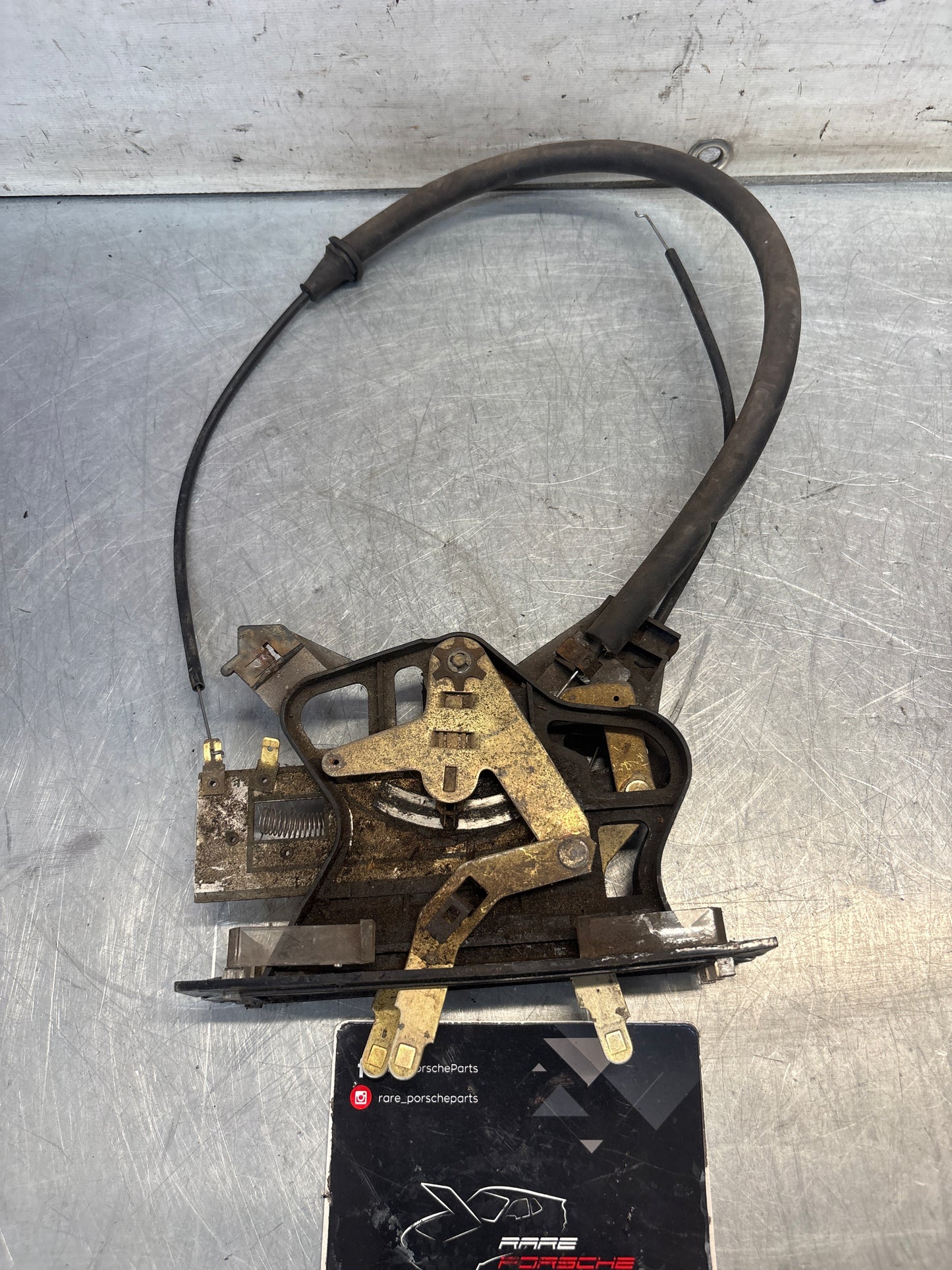 Porsche 924 heater control dashboard slider switches, used 477959291, 477819045, 477819021B (two bolt type)
