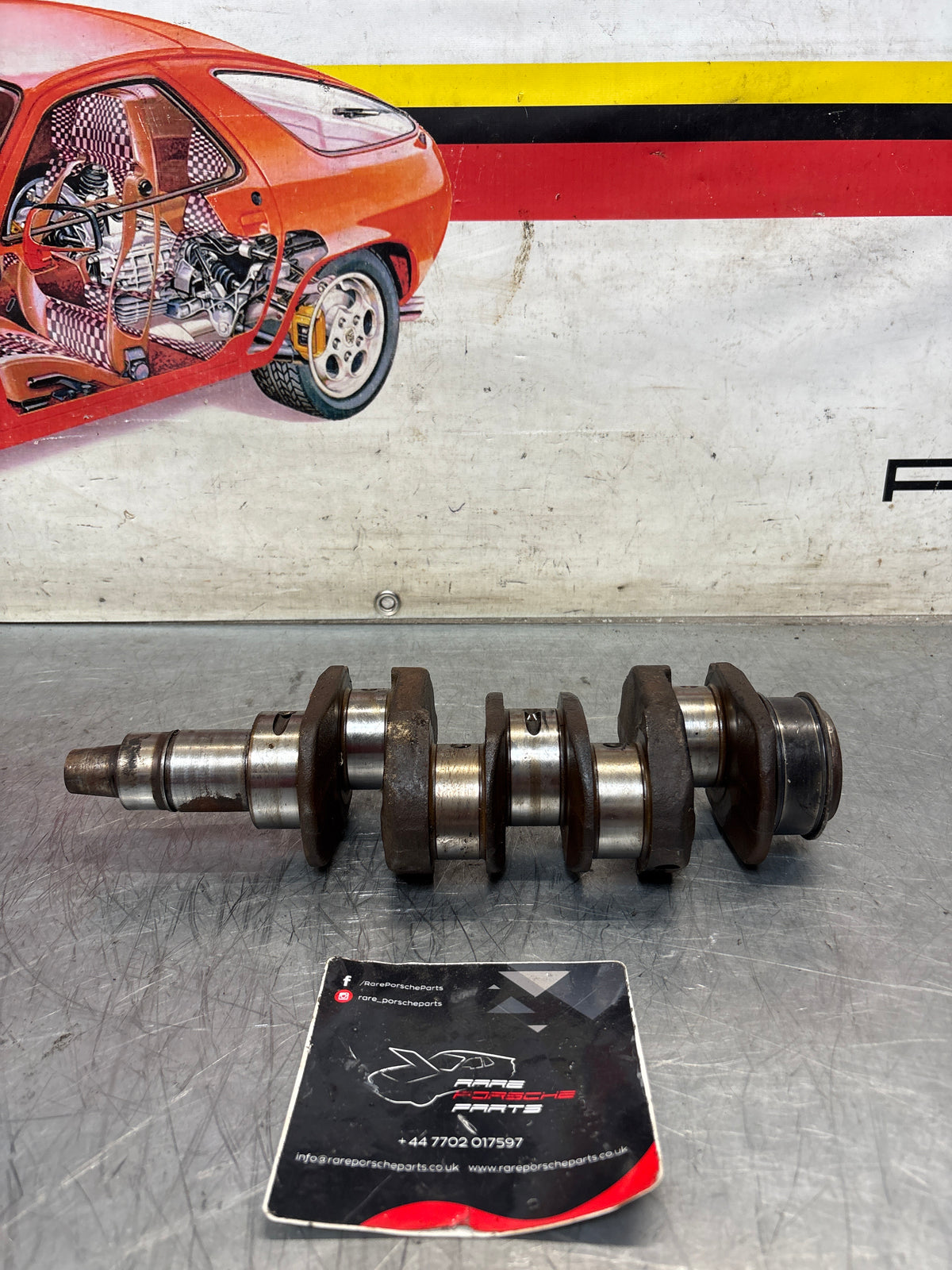 Porsche 914 1.7 crankshaft, 021105101, used