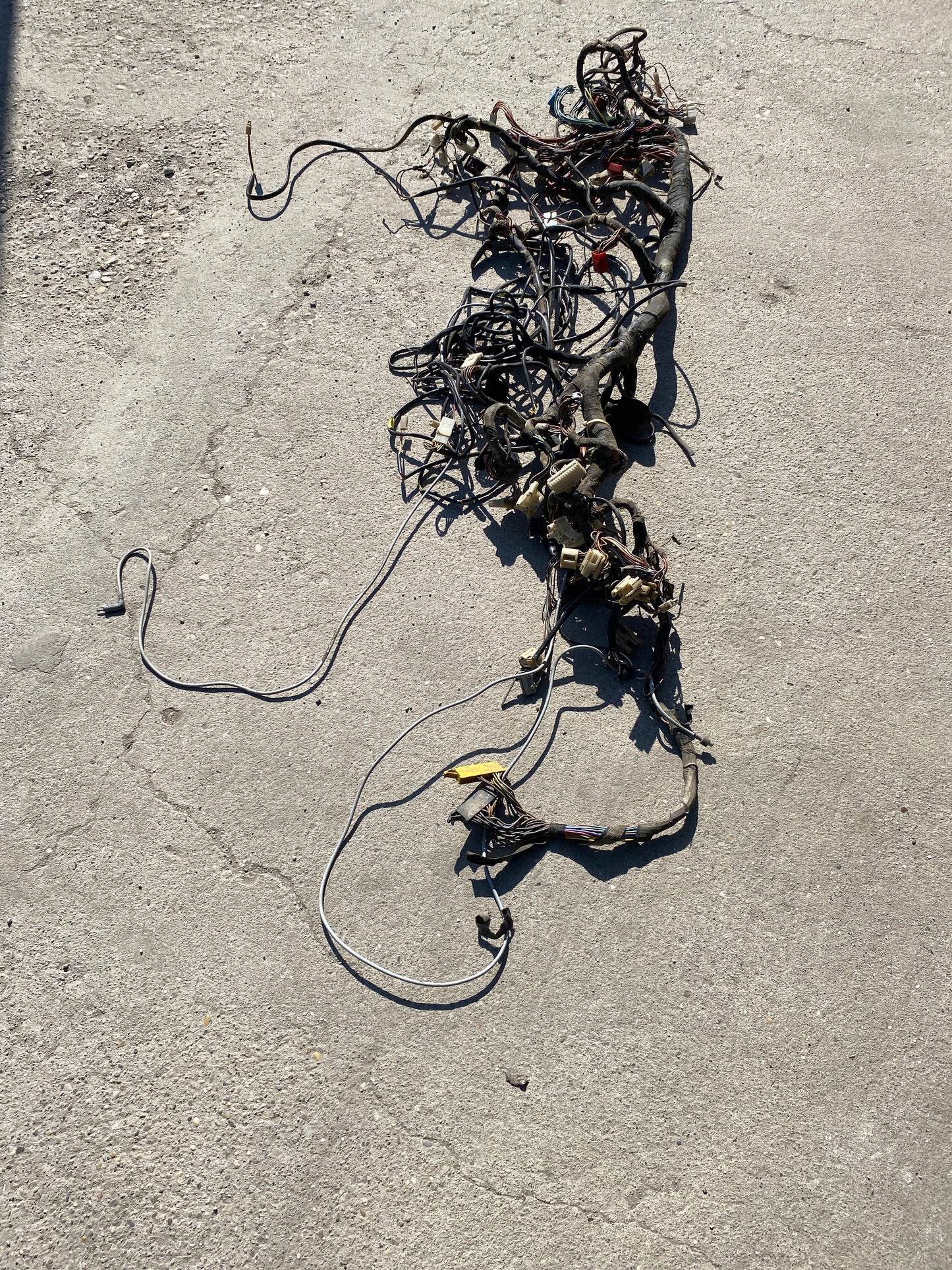 Porsche 928 S interior wiring loom, LHD 92861200321