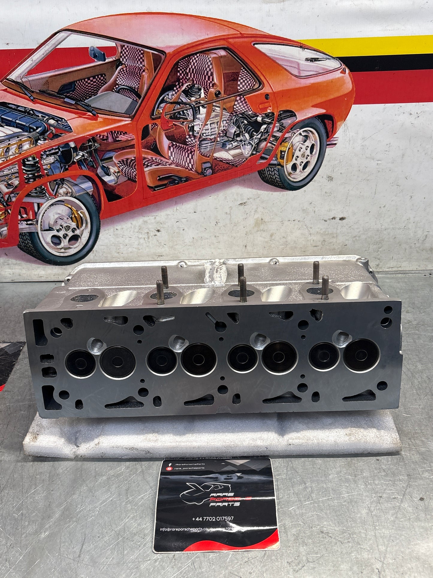 Porsche 924 2.0 cylinder head, refurbished  047 103 373 047103373