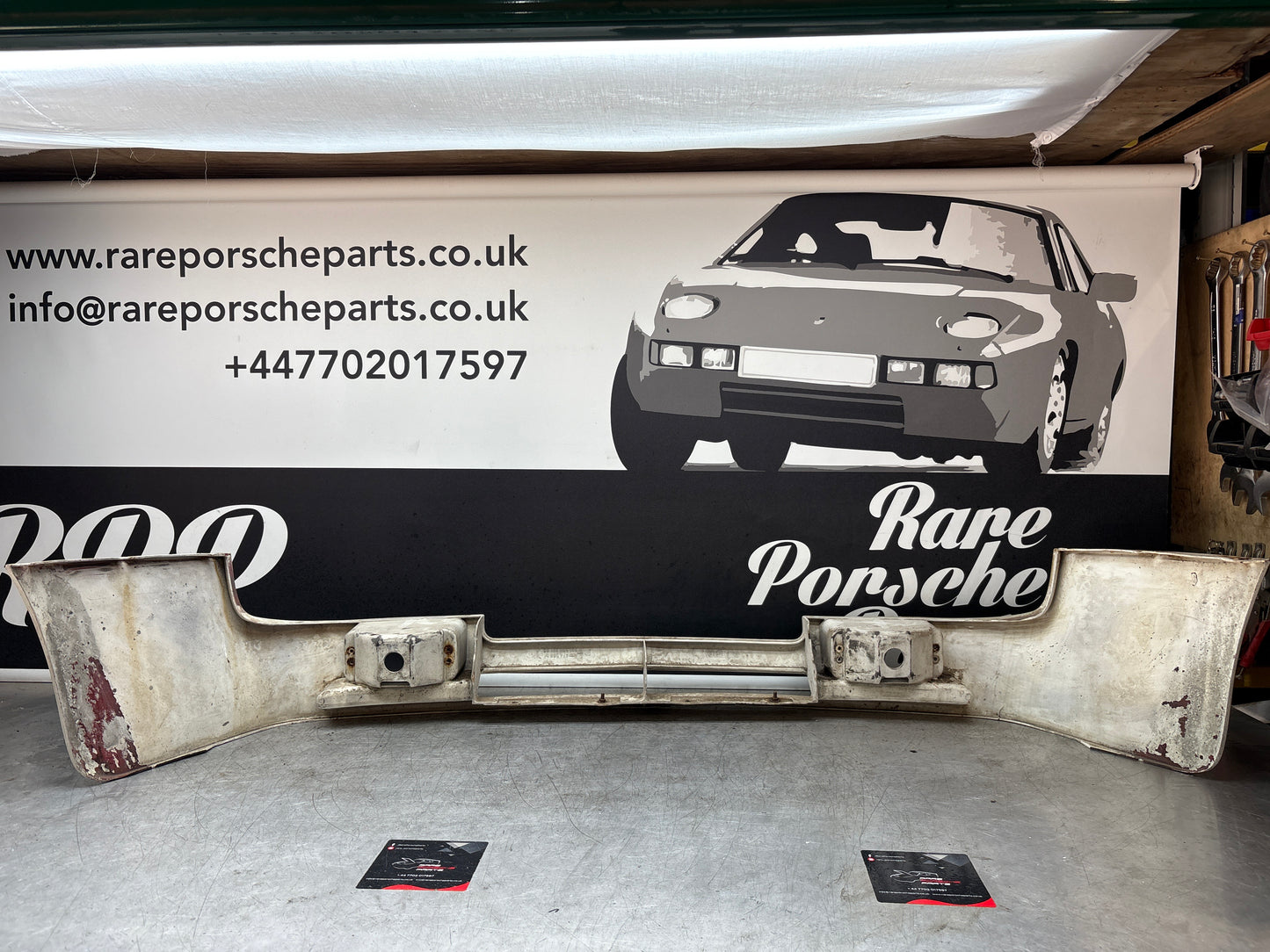 Porsche 944 Front spoiler, valance with fog light used 93150537105