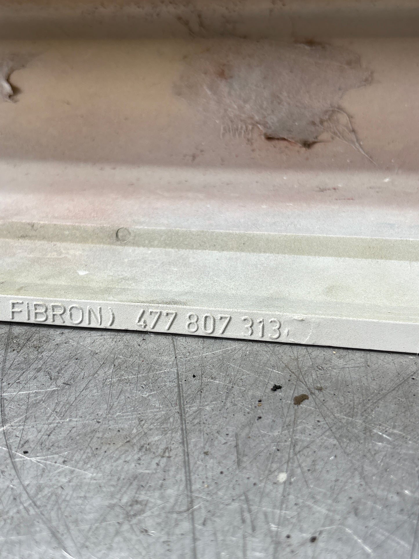 Porsche 924/924S rear bumper, used 477807313, primed