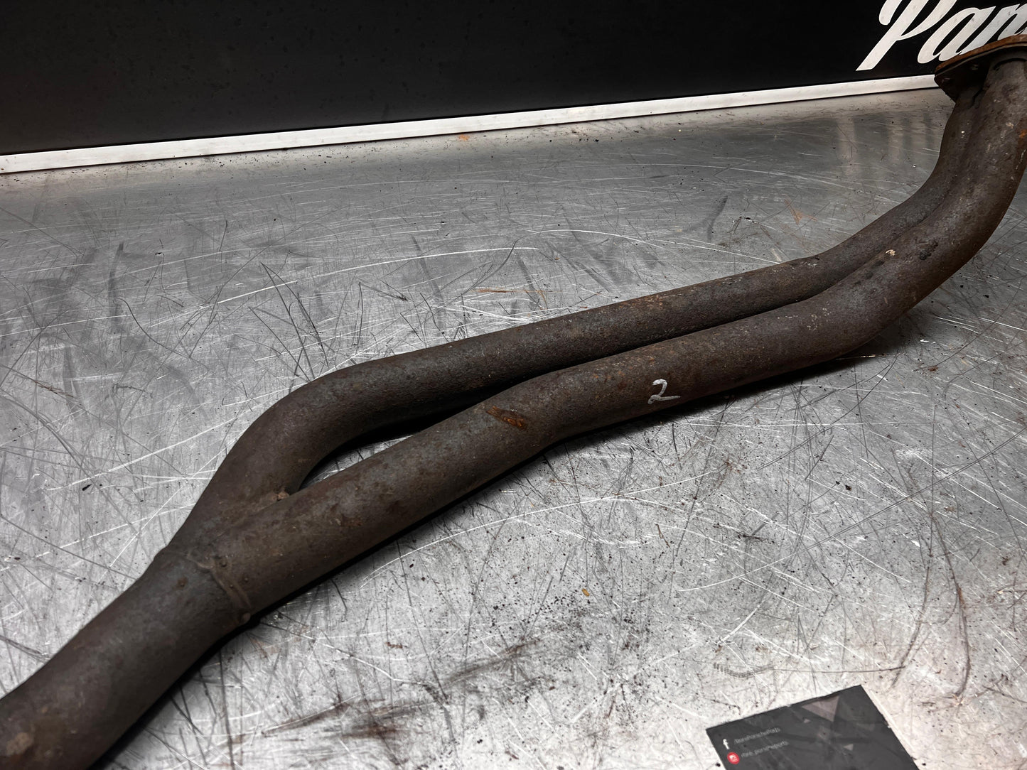 Porsche 924 exhaust pipe RHD only! 478253101D used