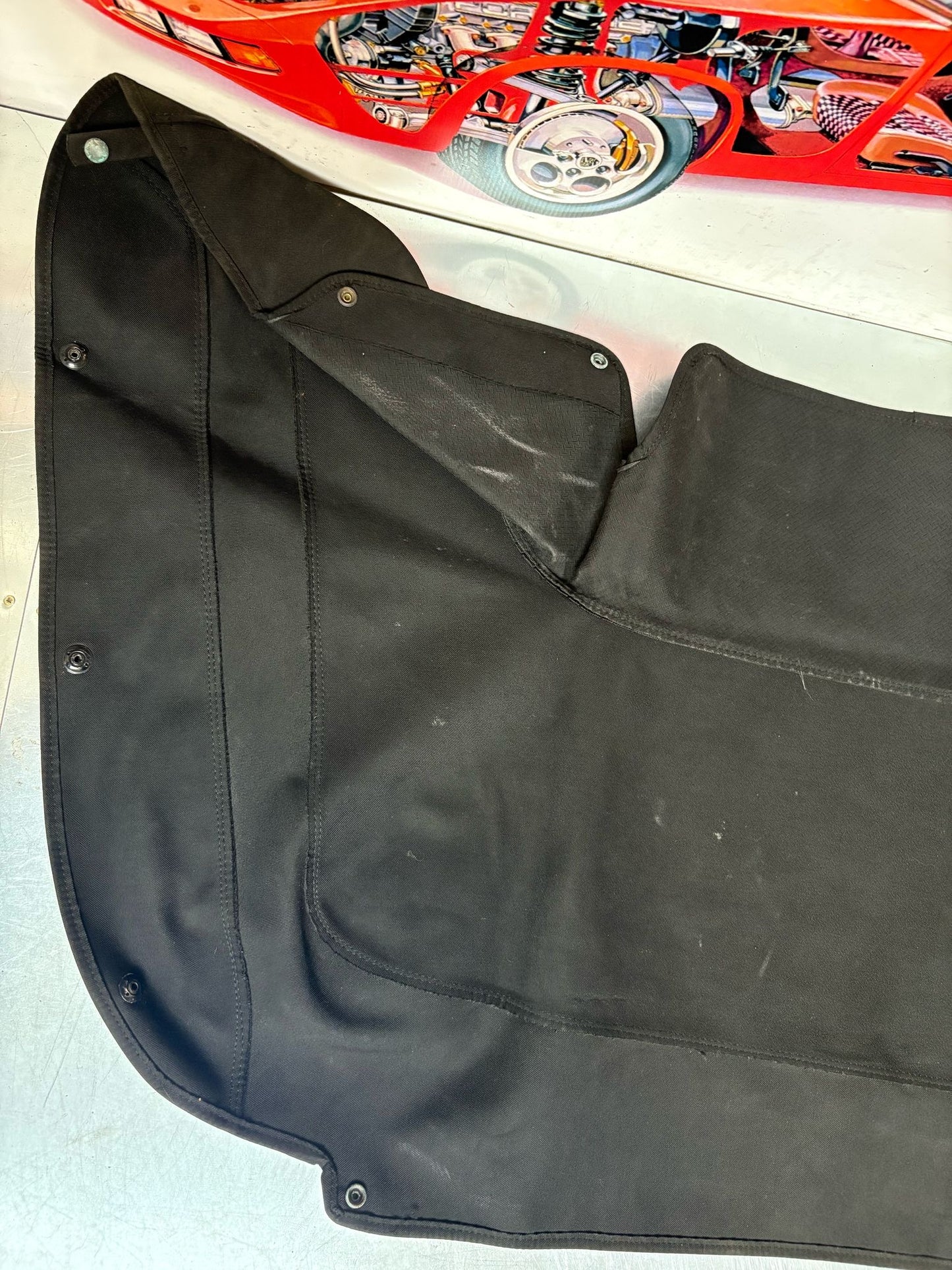 Porsche 944 convertible cabrio tonneau cover, used 94156102310