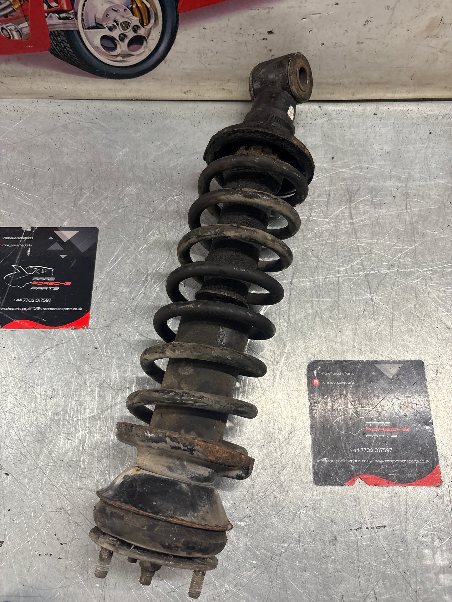 Porsche 928 rear shock absorber, used 92833305108