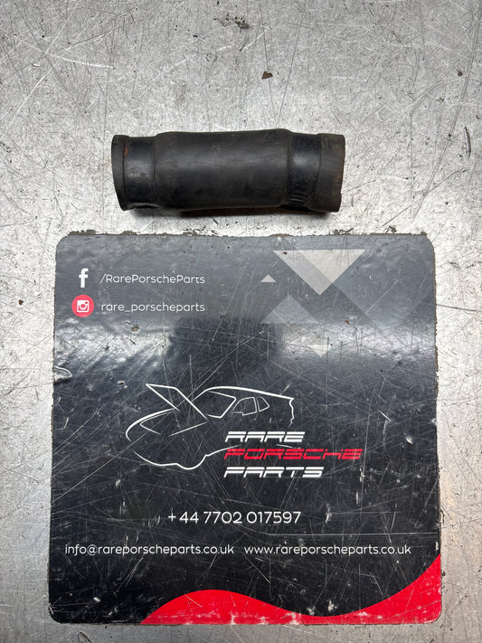 Porsche 924/944 heater control valve short hose pipe. 171121623