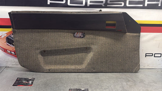Porsche 924 / 944 early left Used door card, black, LHD 477867011