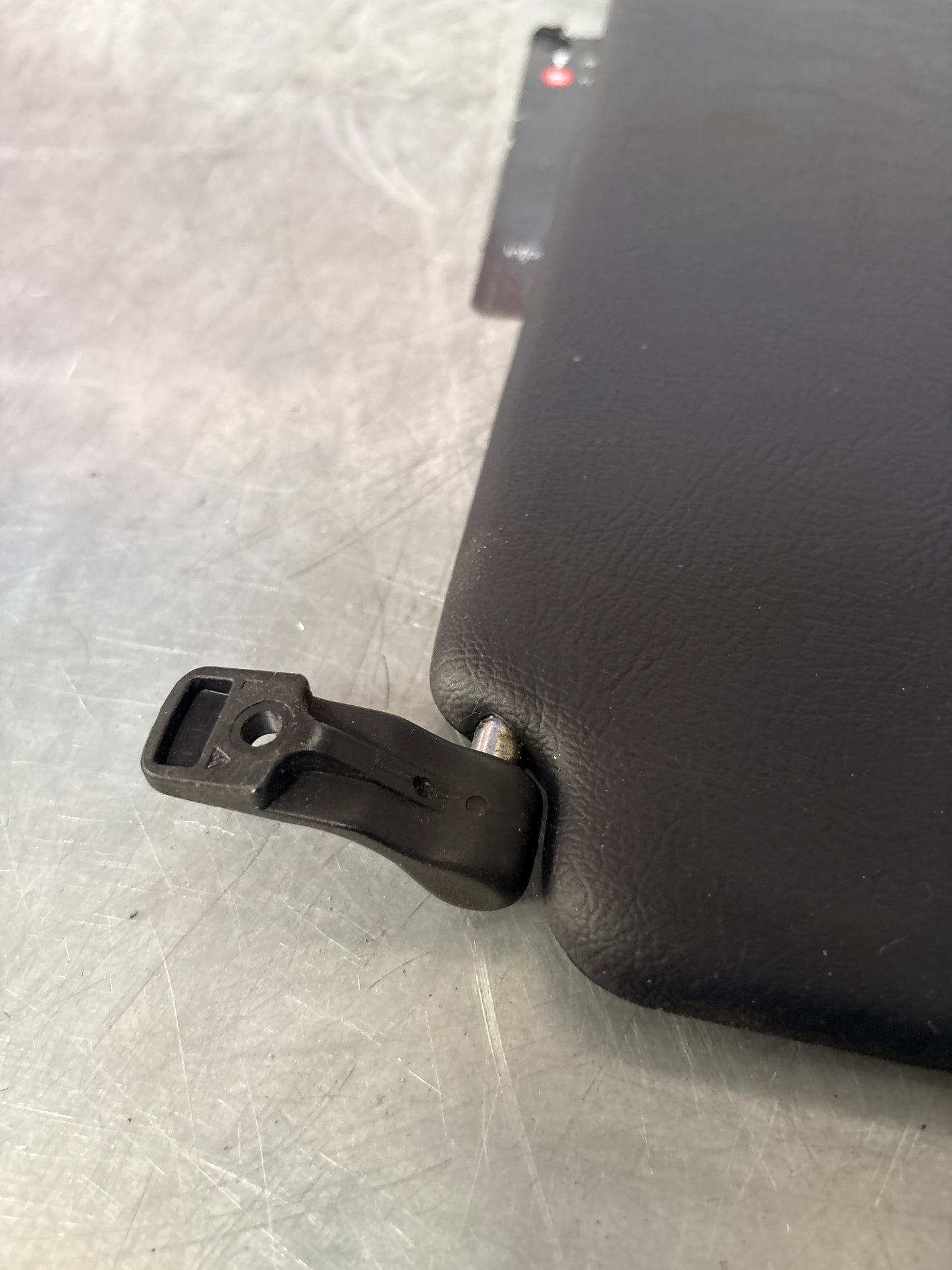 Porsche 928 L+R rear sunvisor, black, used 92873103504