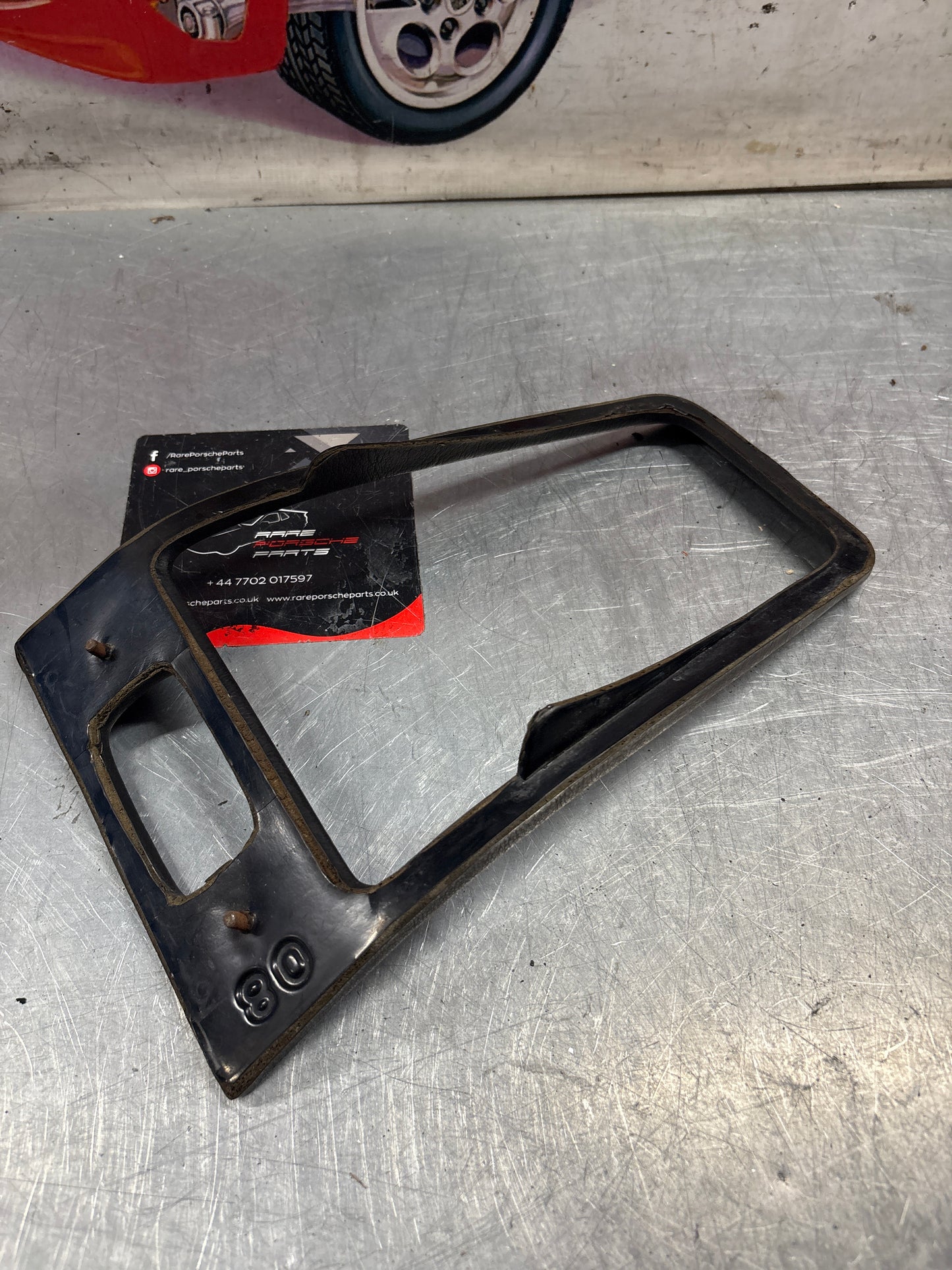 Porsche 928 Centre Console Gear Stick Surround Trim 92855204708 Black used