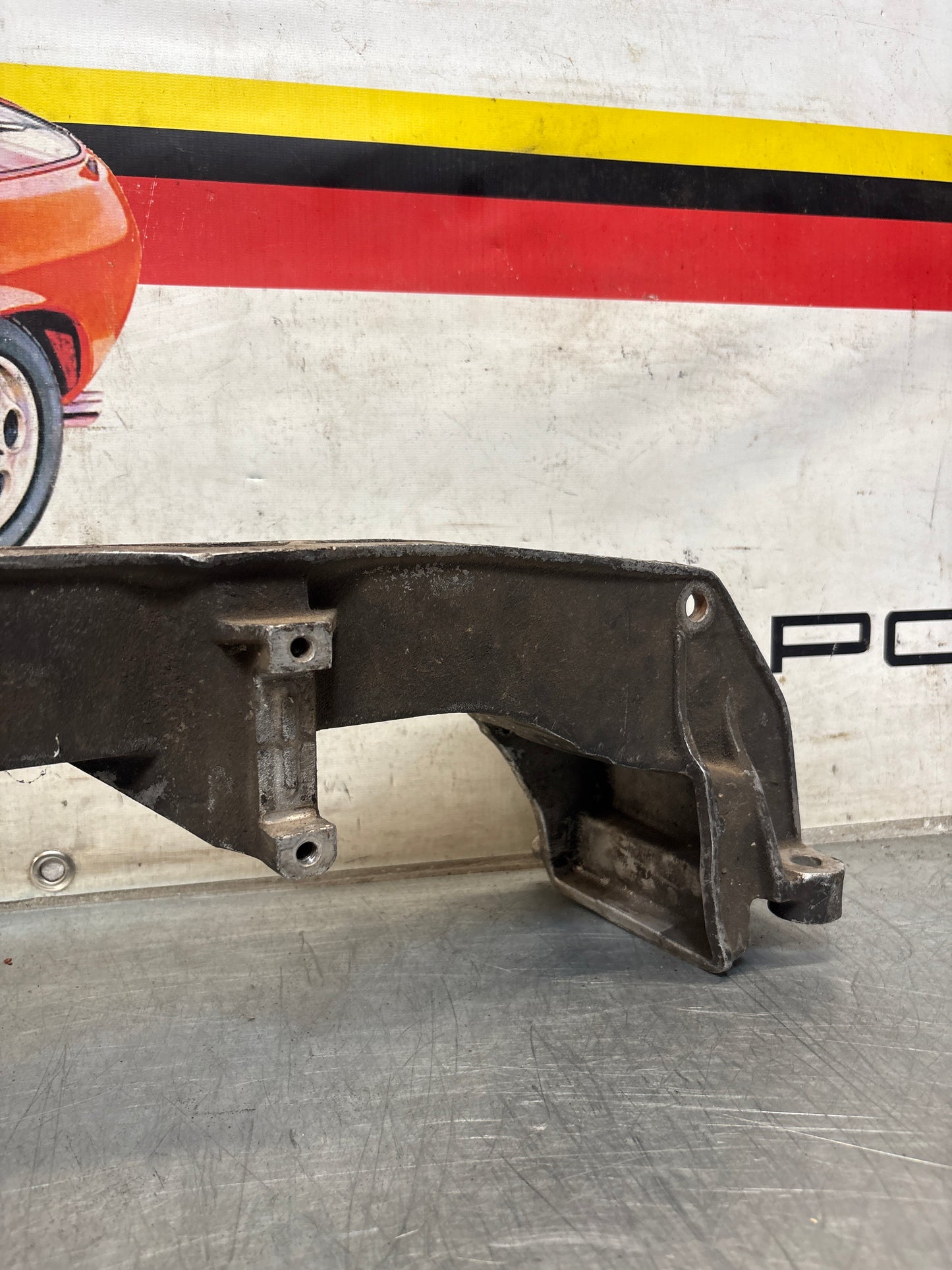 Porsche 944 Engine subframe bracket, used 94434110301