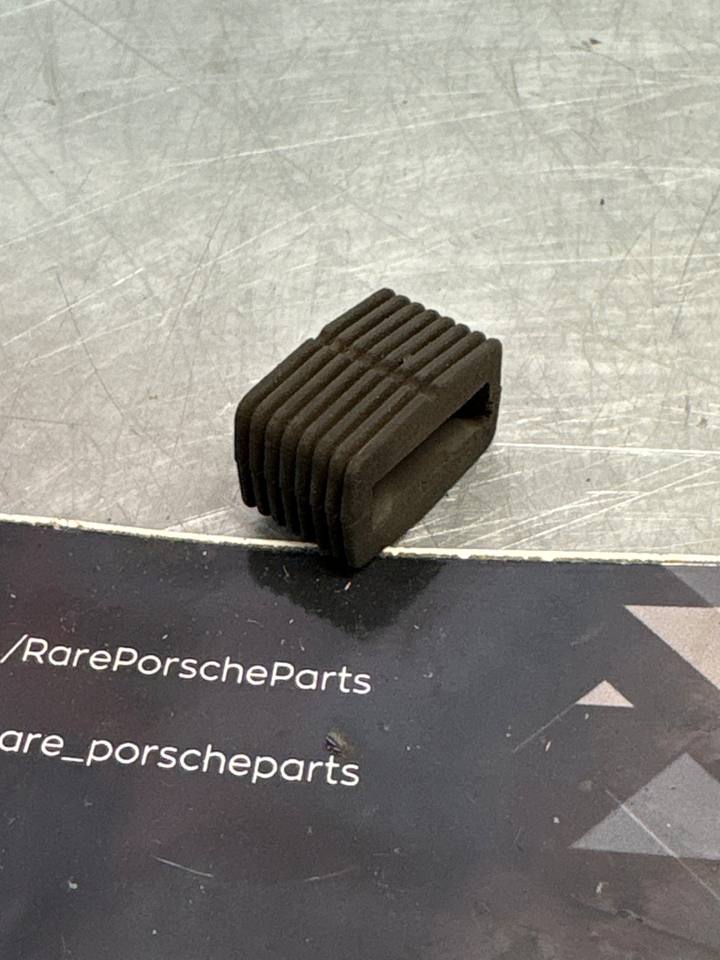 Porsche 924 / 944 gearshift vibration damper rubber, used 93142411100