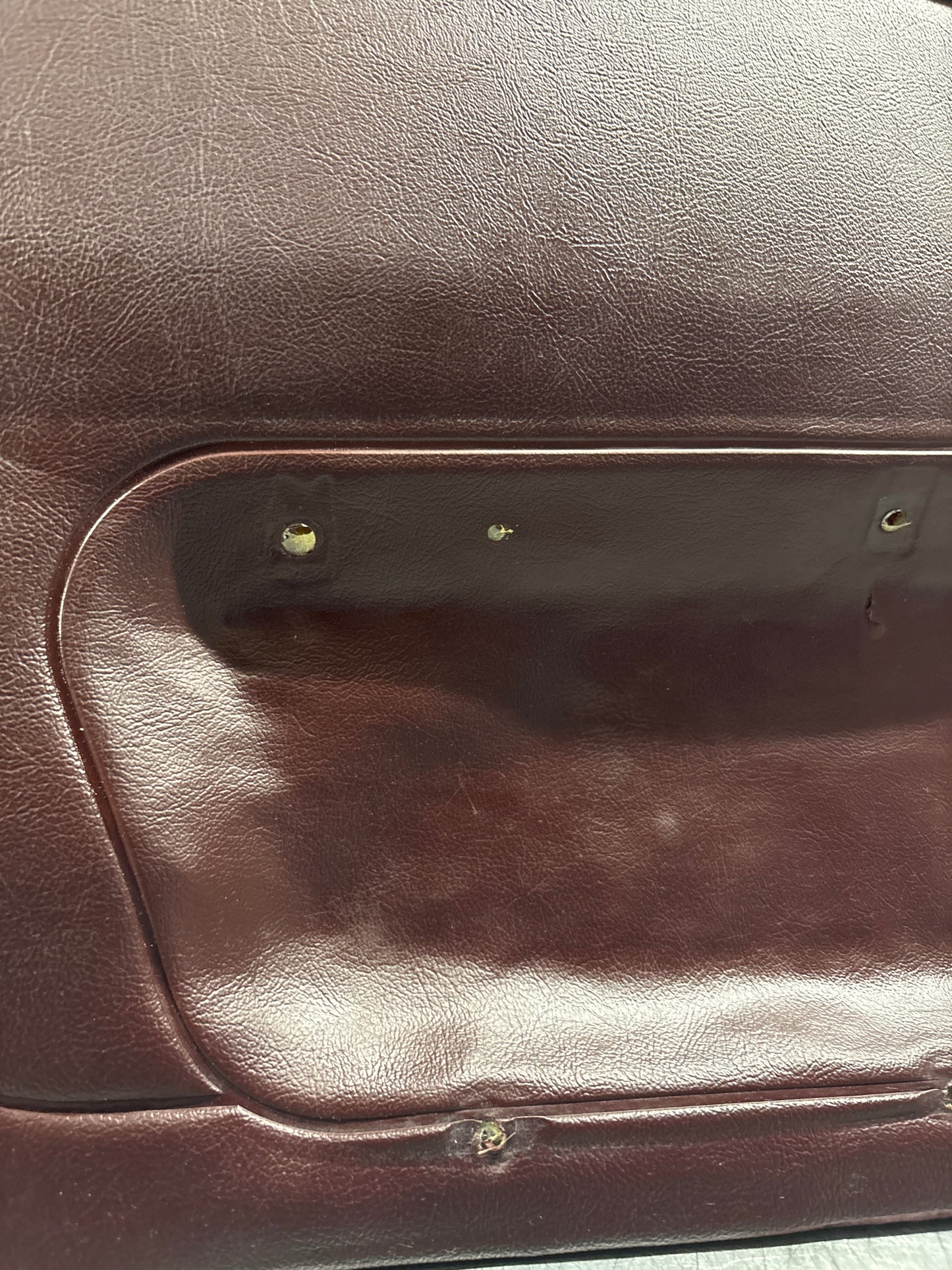 Porsche 944 left burgundy  door card for late cars from 85.5 944555017