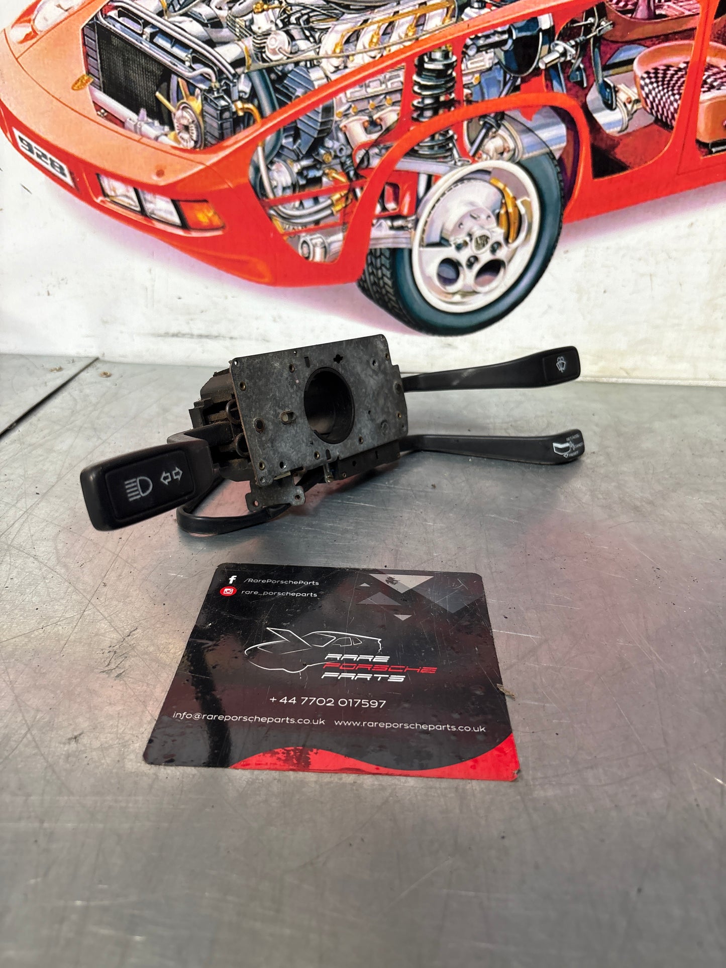 Porsche 911 964 steering coloumn switch, used 96461334300