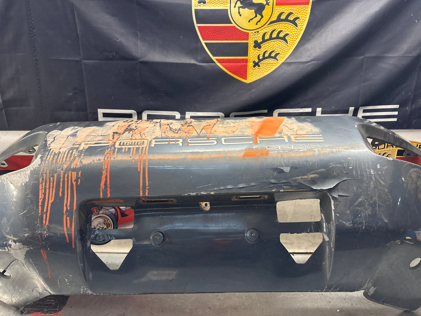Porsche 928S rear bumper, used 928505023