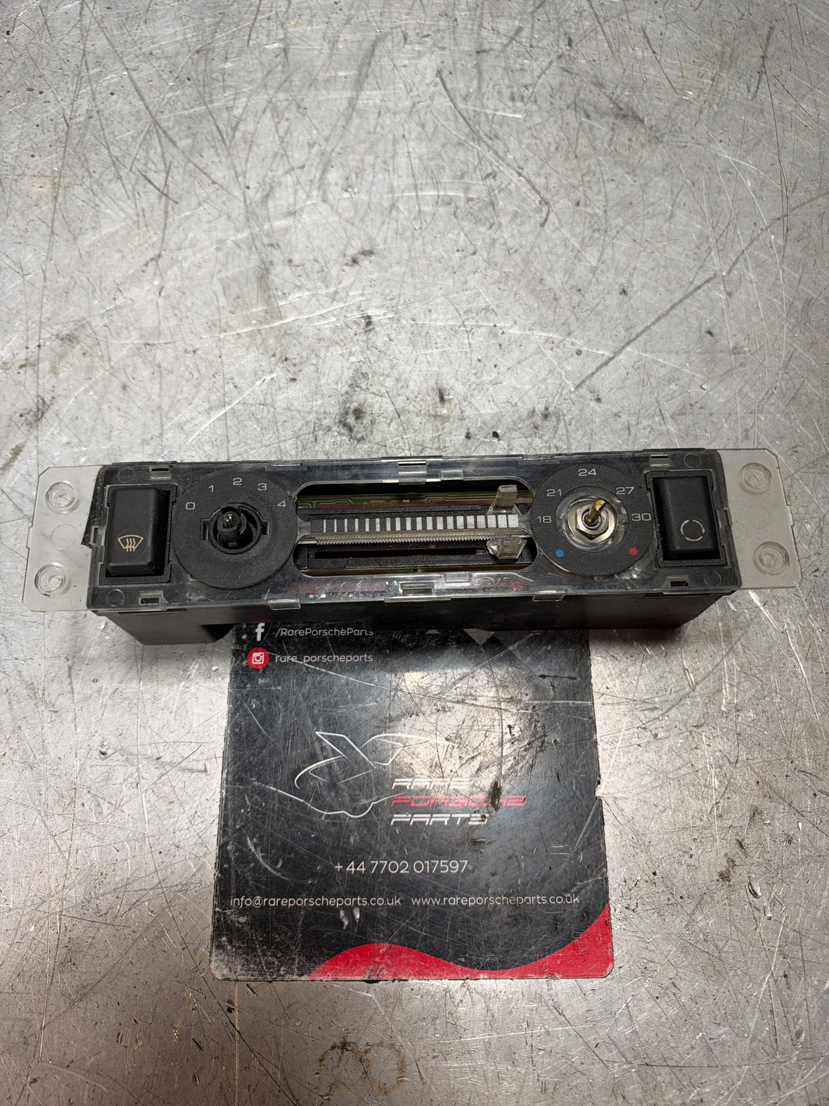 Porsche 944 climate heater / control switch 85.5 -91 years 94465302101 used