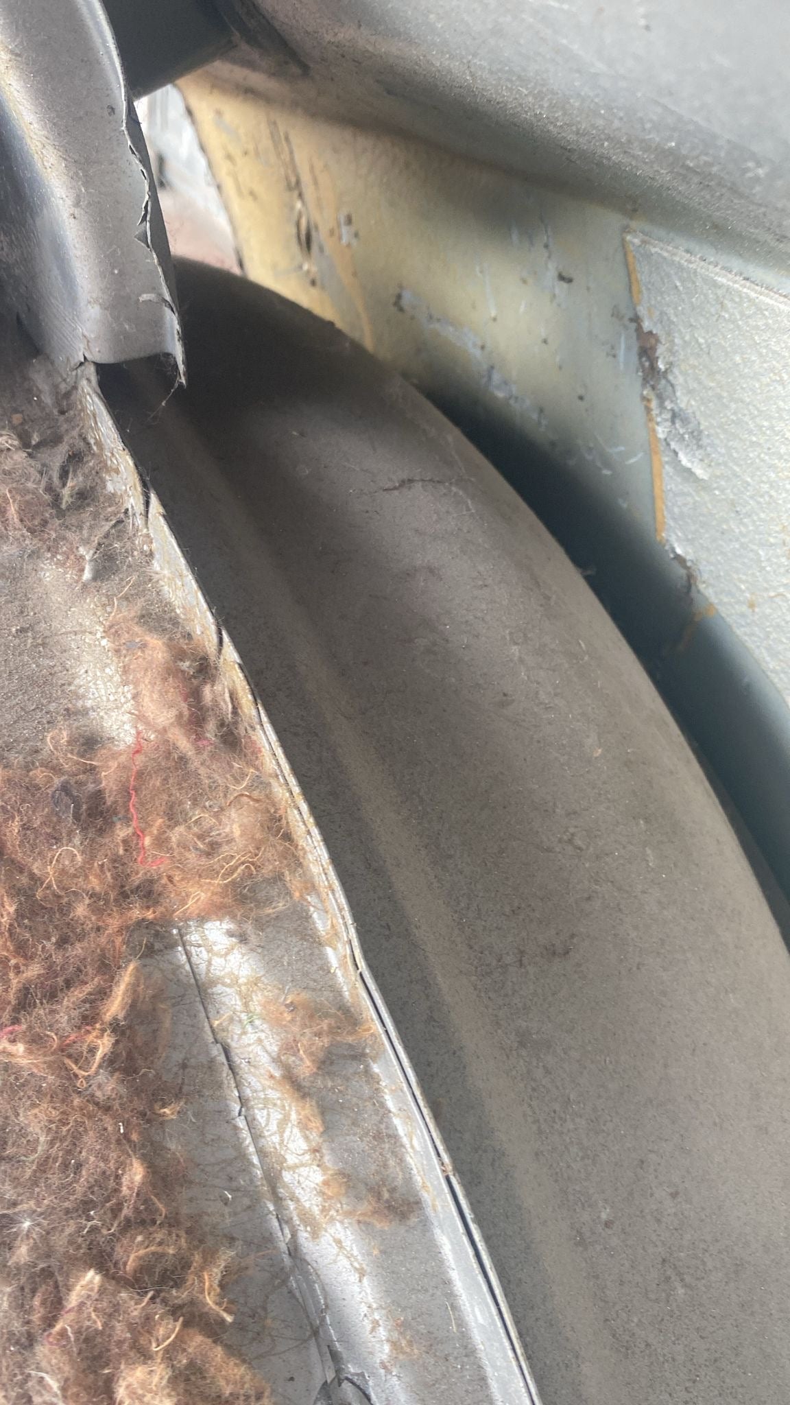 Porsche 944 Right side cut, rear fender 94450390403,