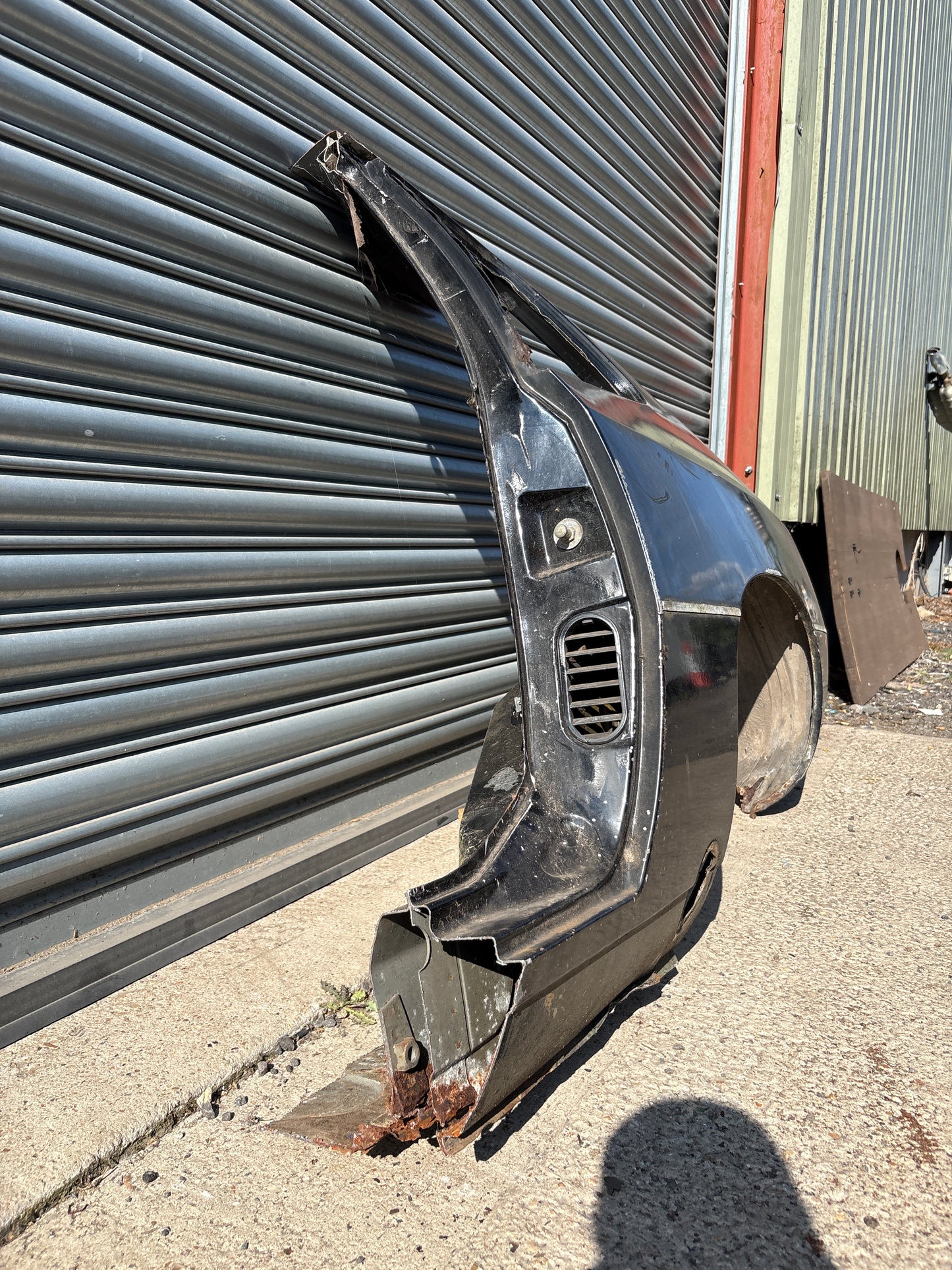 Porsche 924 rear left fender.