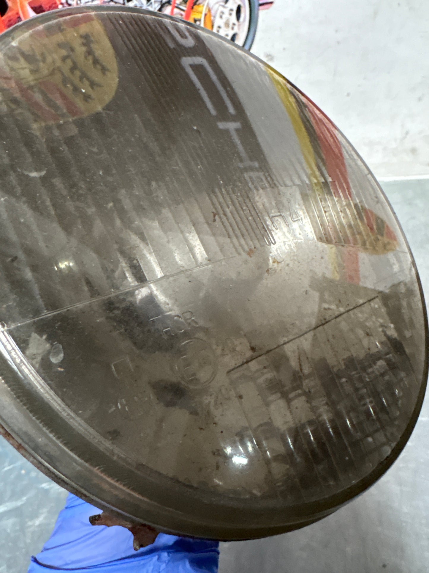 Porsche 924 / 944 H4 headlight, used 477941771