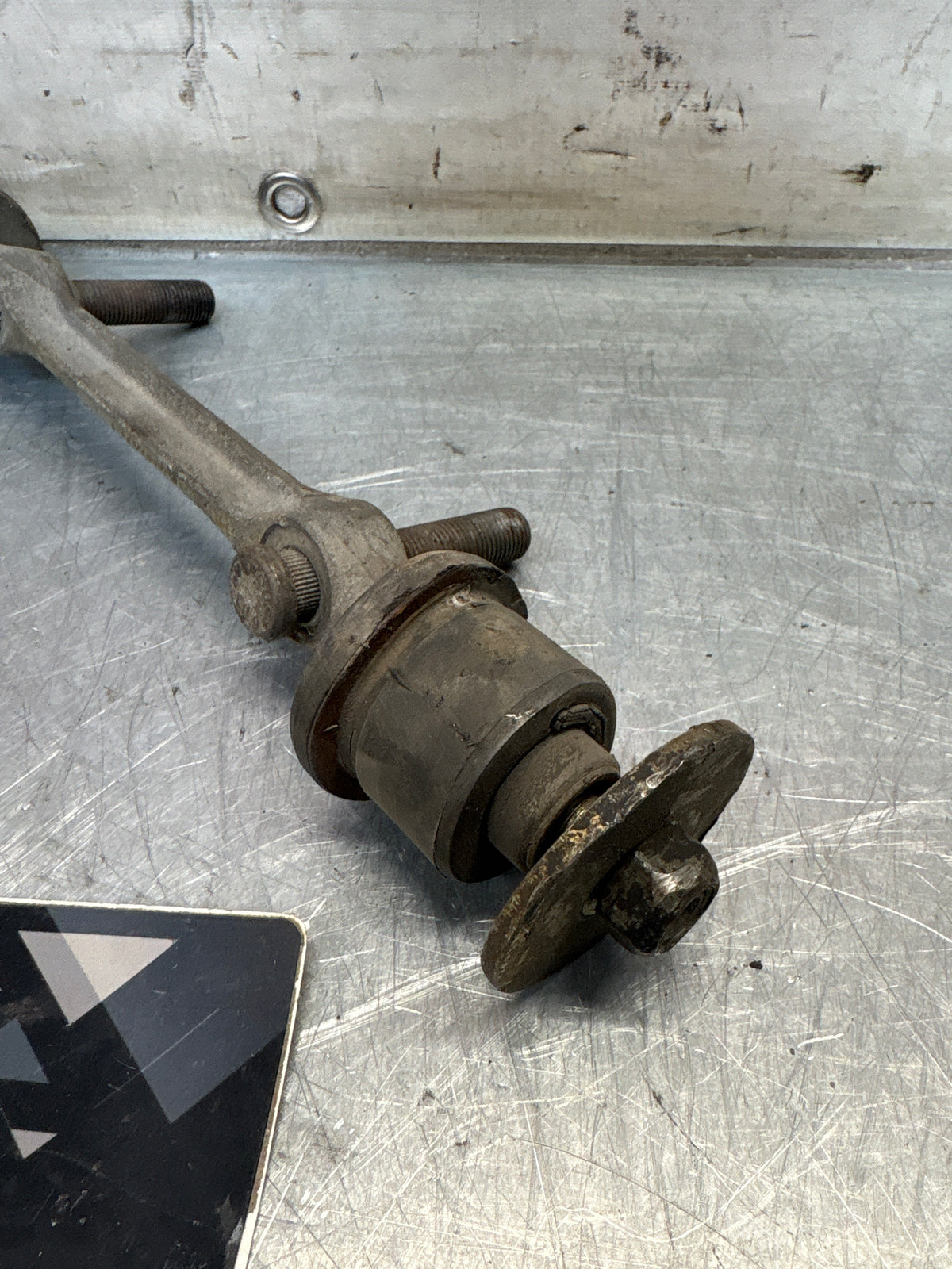 Porsche 928 control arm axle, used 92834143108