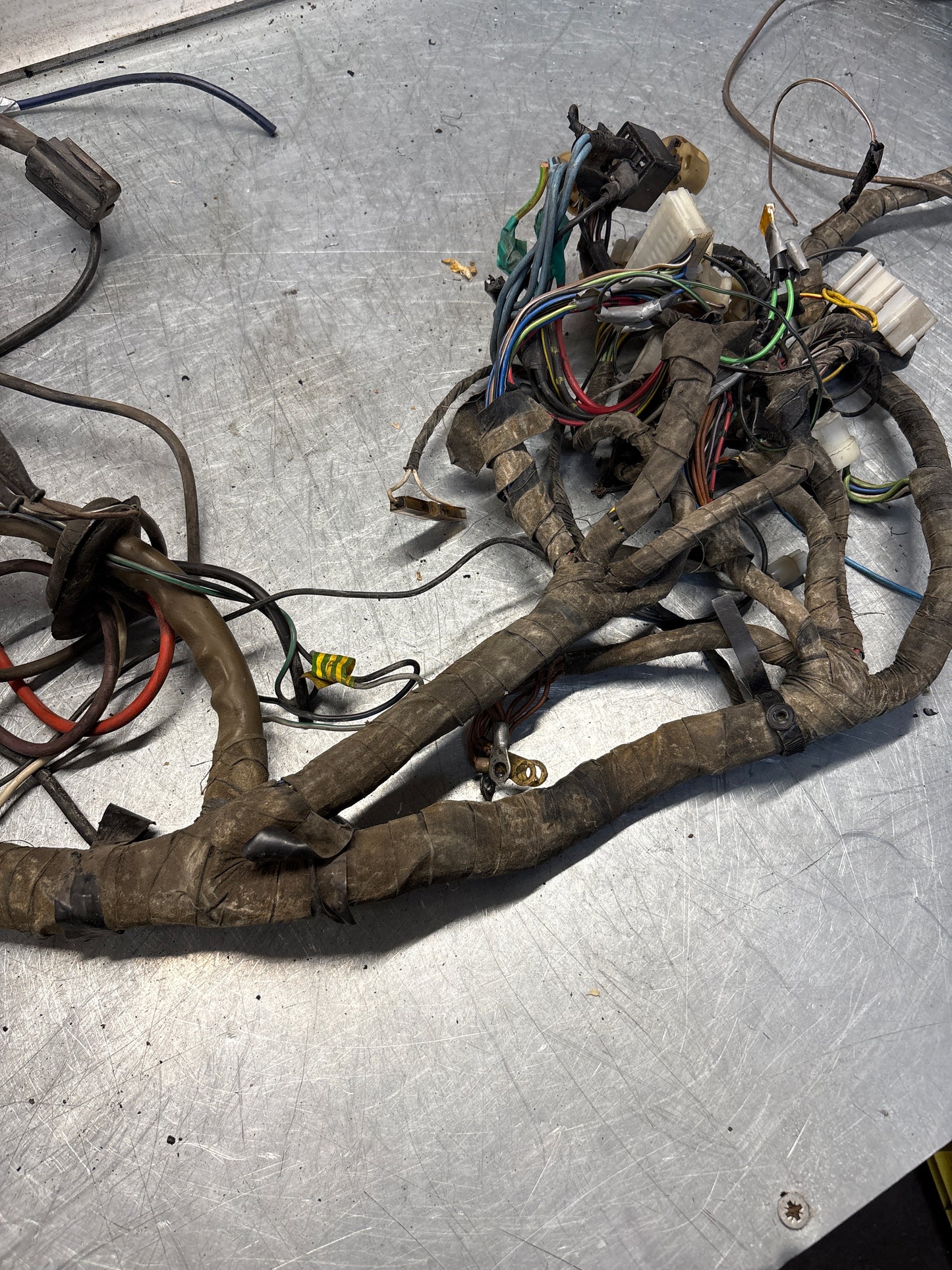 Porsche 928 early 1978 LHD Interior / Dashboard loom, for spares or repair 92861200306