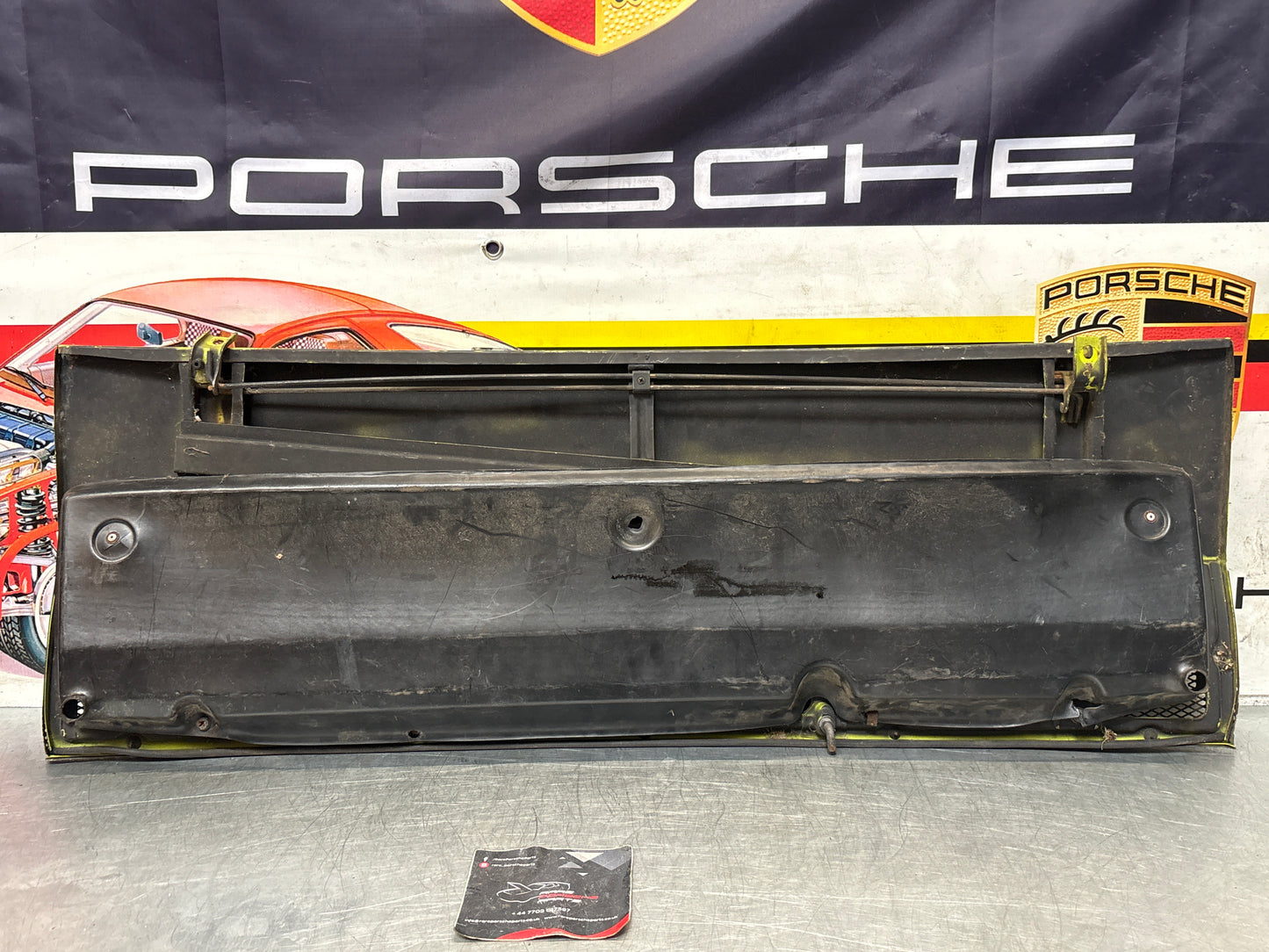 Porsche 914 rear bonnet engine lid cover, used 91451202210