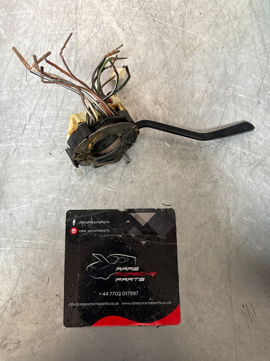 Porsche 924 early Black wiper / indicator stalk. 113953503BB spares or repair used