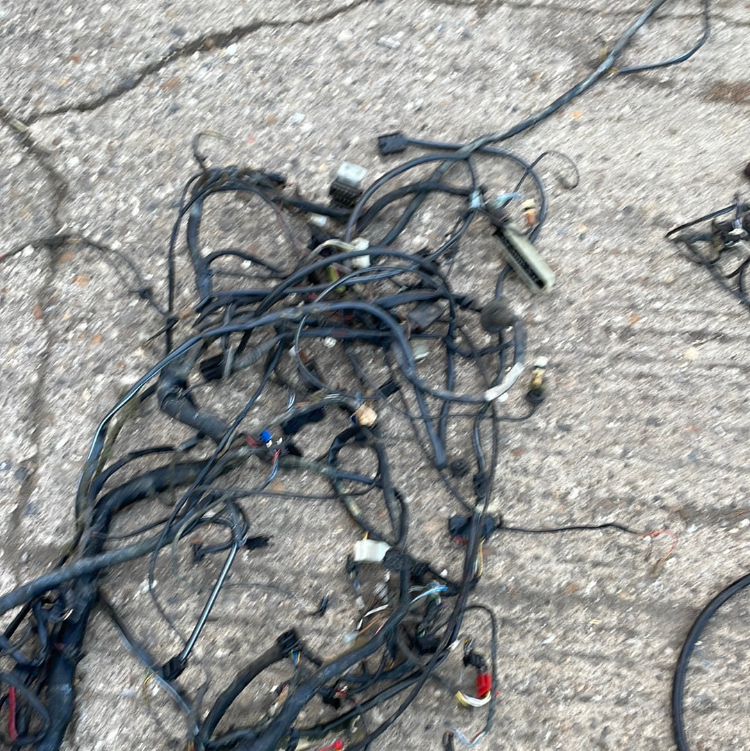 Porsche 944 2.5 Turbo 1987 complete interior wiring harness, loom. Used 010 spares or repair!!