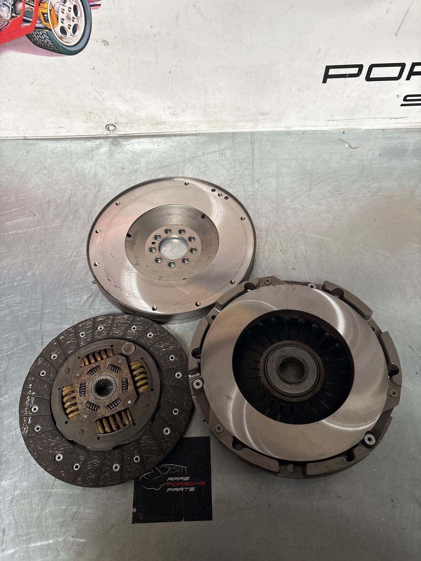 Porsche 944 Turbo Clutch set with flywheel, refurbished 95111691101