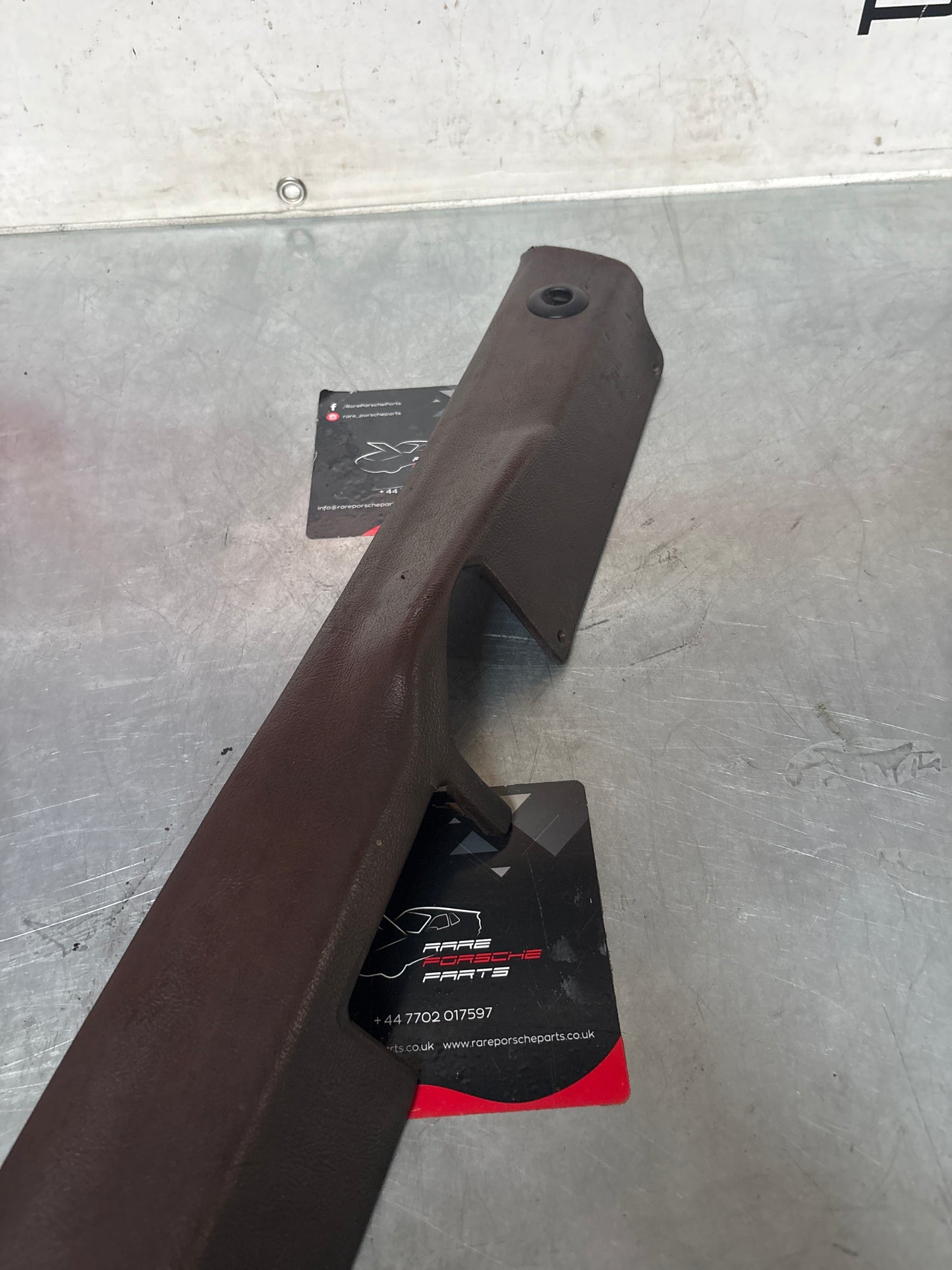 Porsche 928 tailgate interior trim, used, brown 92855504705