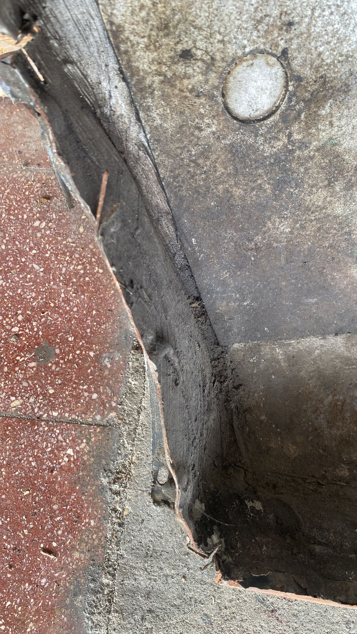 Porsche 944 left side cut, rear fender, 94450390303 with some rust