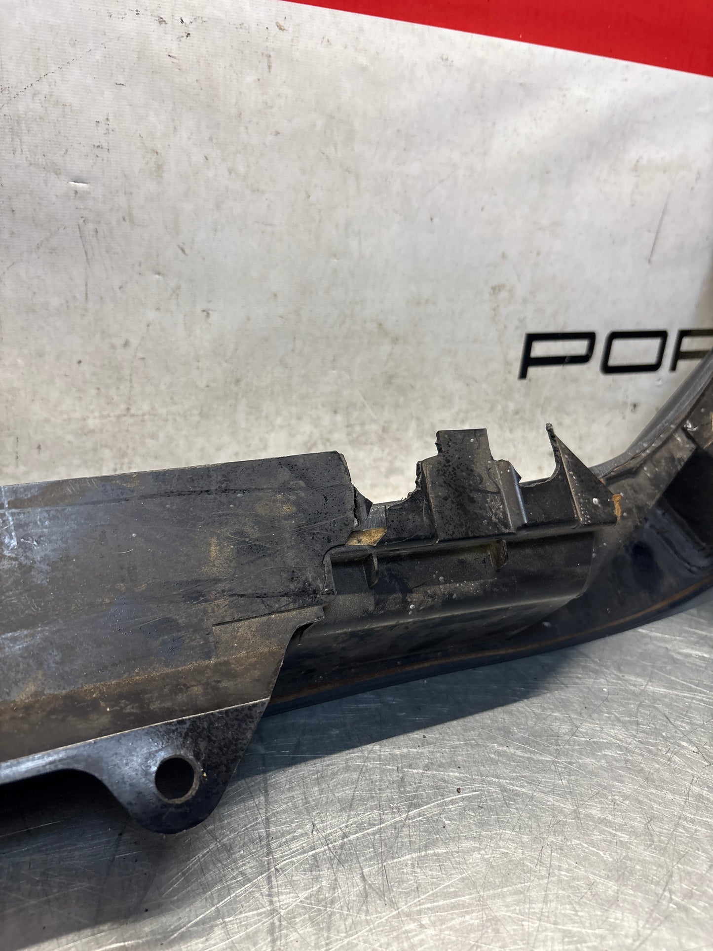 Porsche 928 blue door armrest, right, off side, 92855510203, used