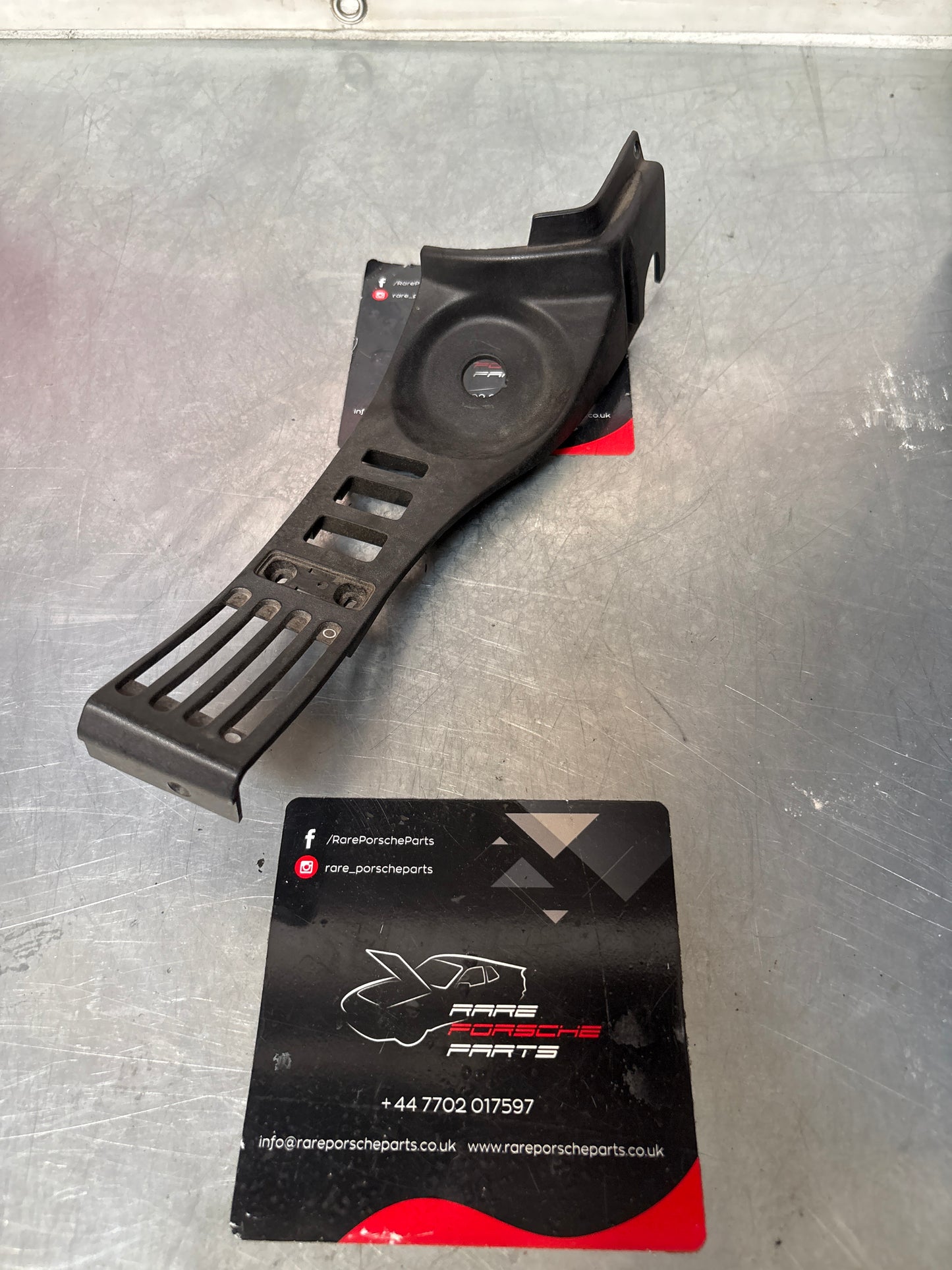 Porsche 944 Turbo S2 / 968 Left side steering wheel dash trim bezel, used, check the photos for damages! 94455242900