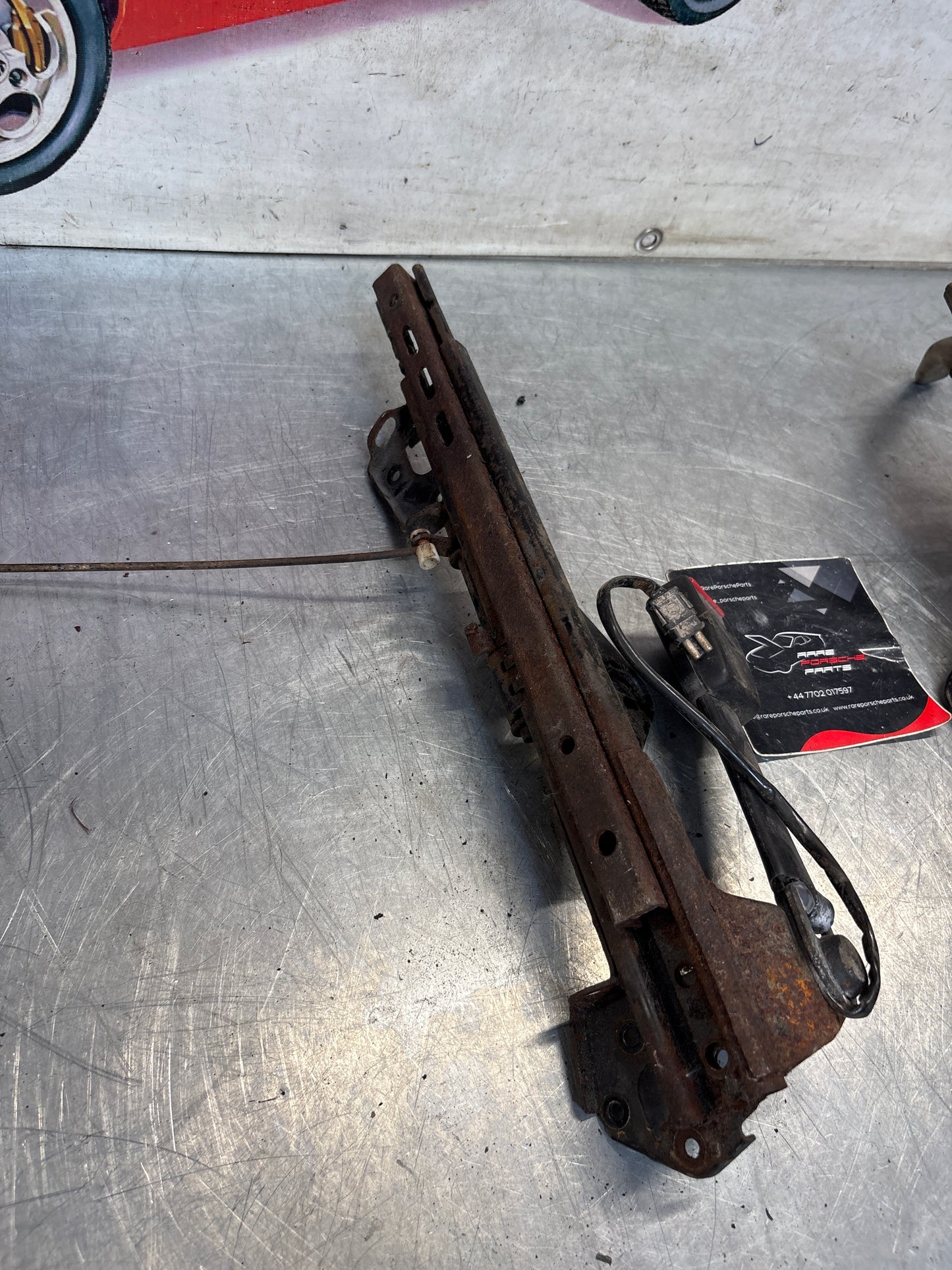 Porsche 944 968 right front electric seat runners