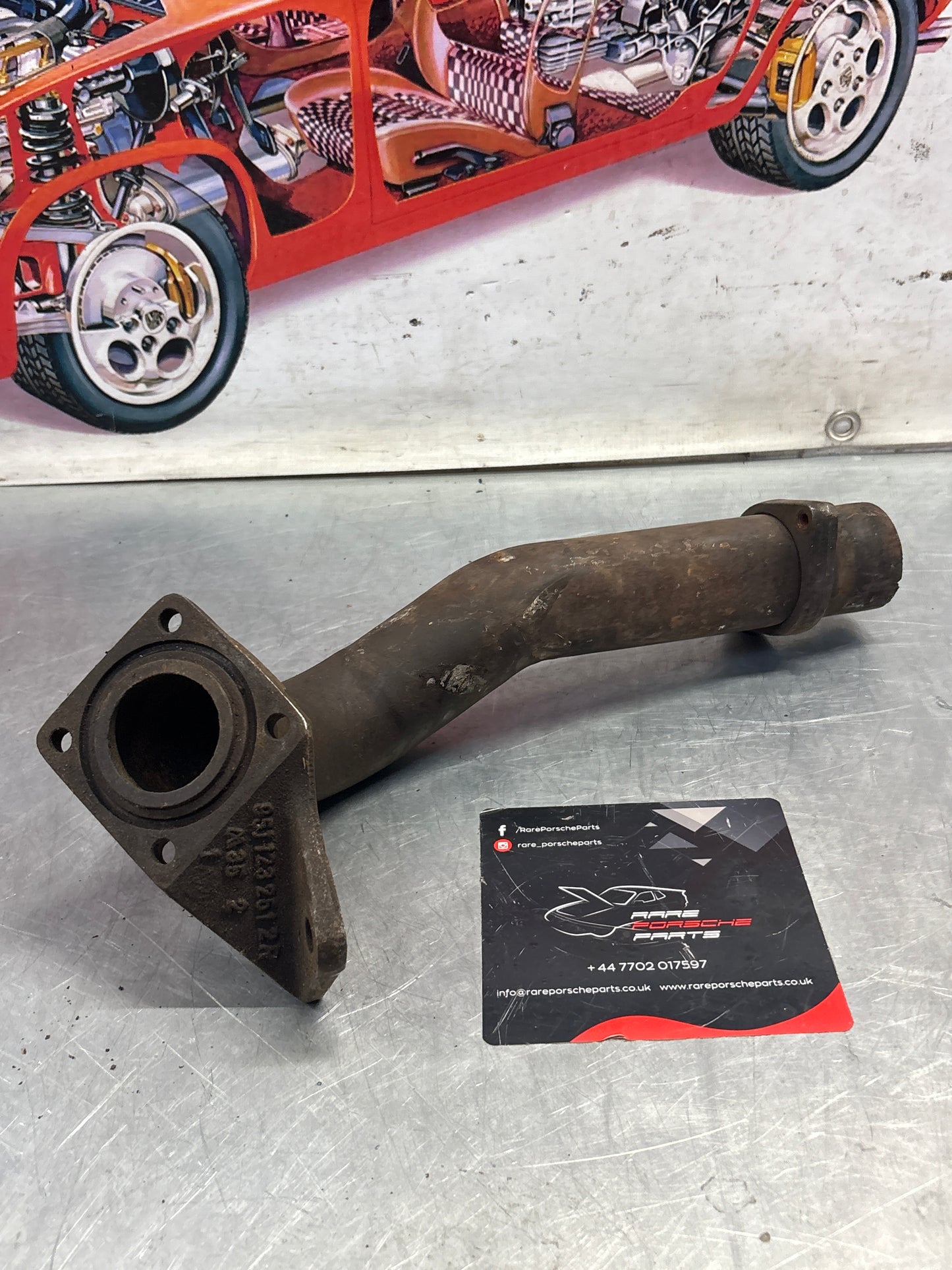 Porsche 944 Turbo Wastegate dump, used 9511232512R