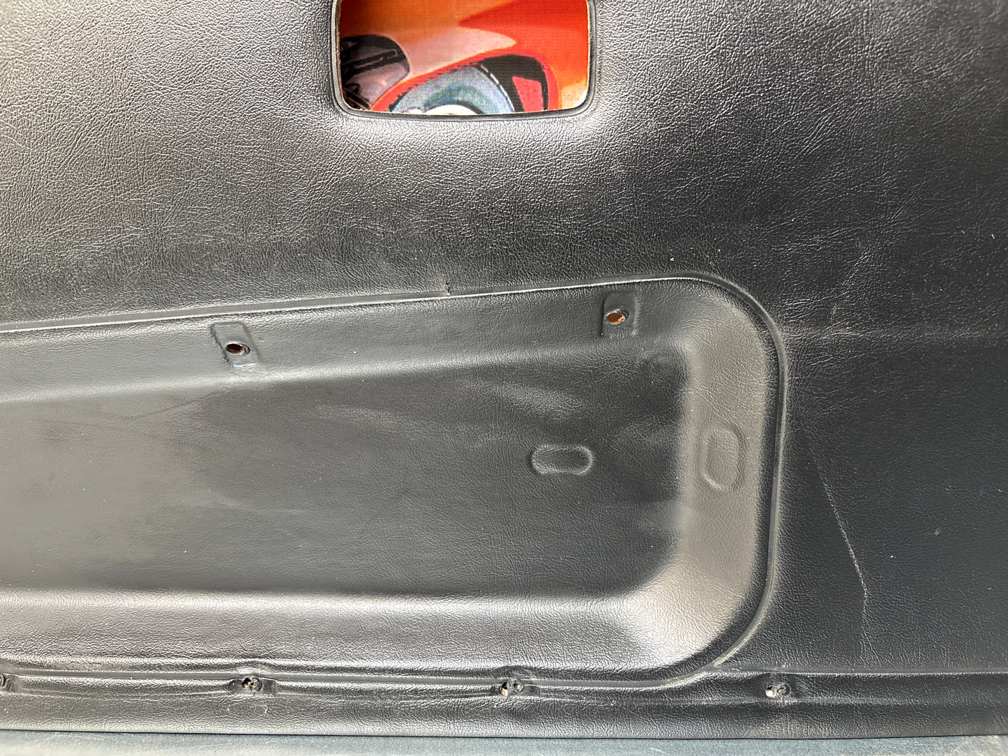 Porsche 944 left side Black door card, used 94455501701