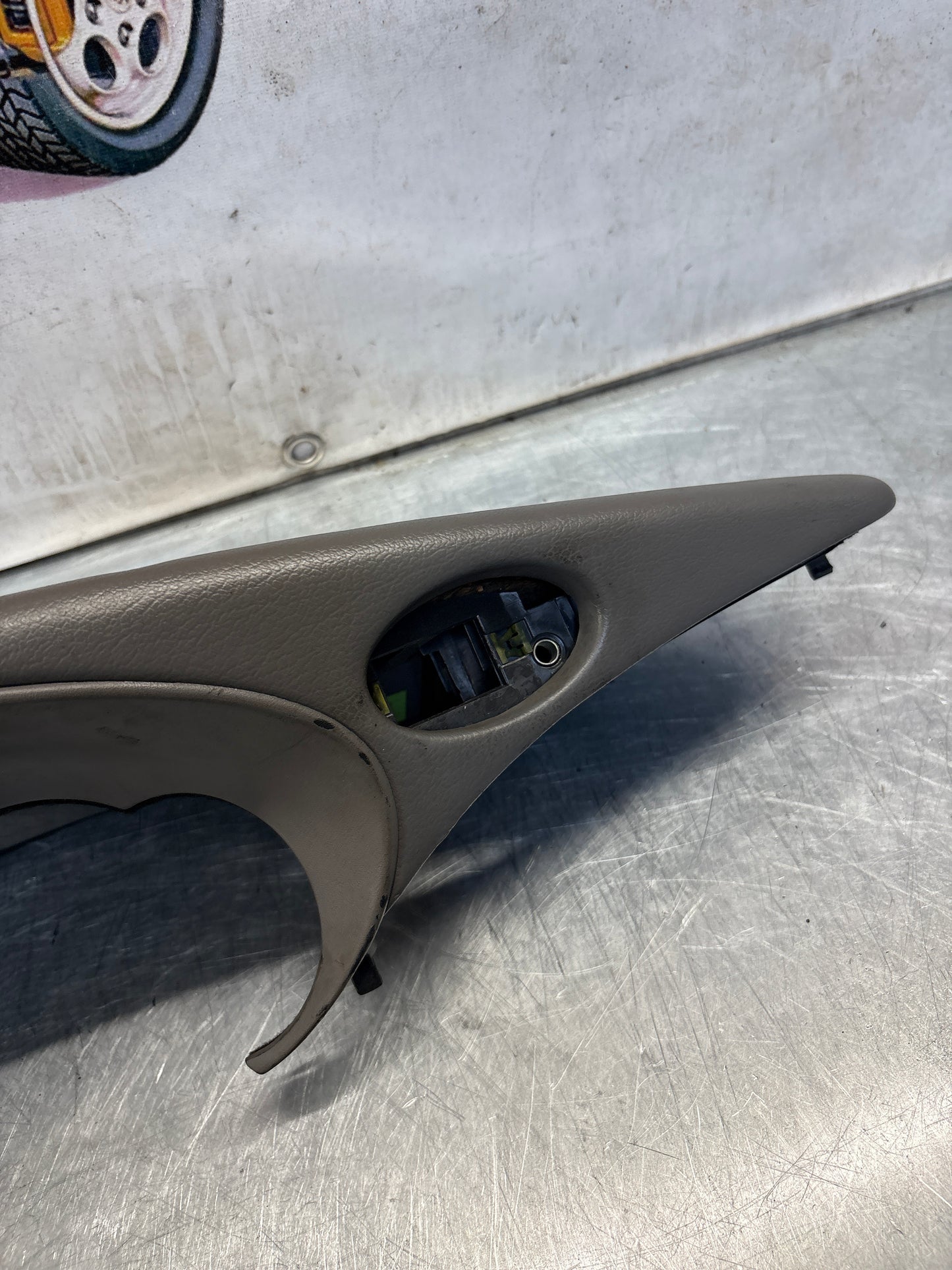 Porsche 911 996 dasboard cluster trim, used, grey 99655205902