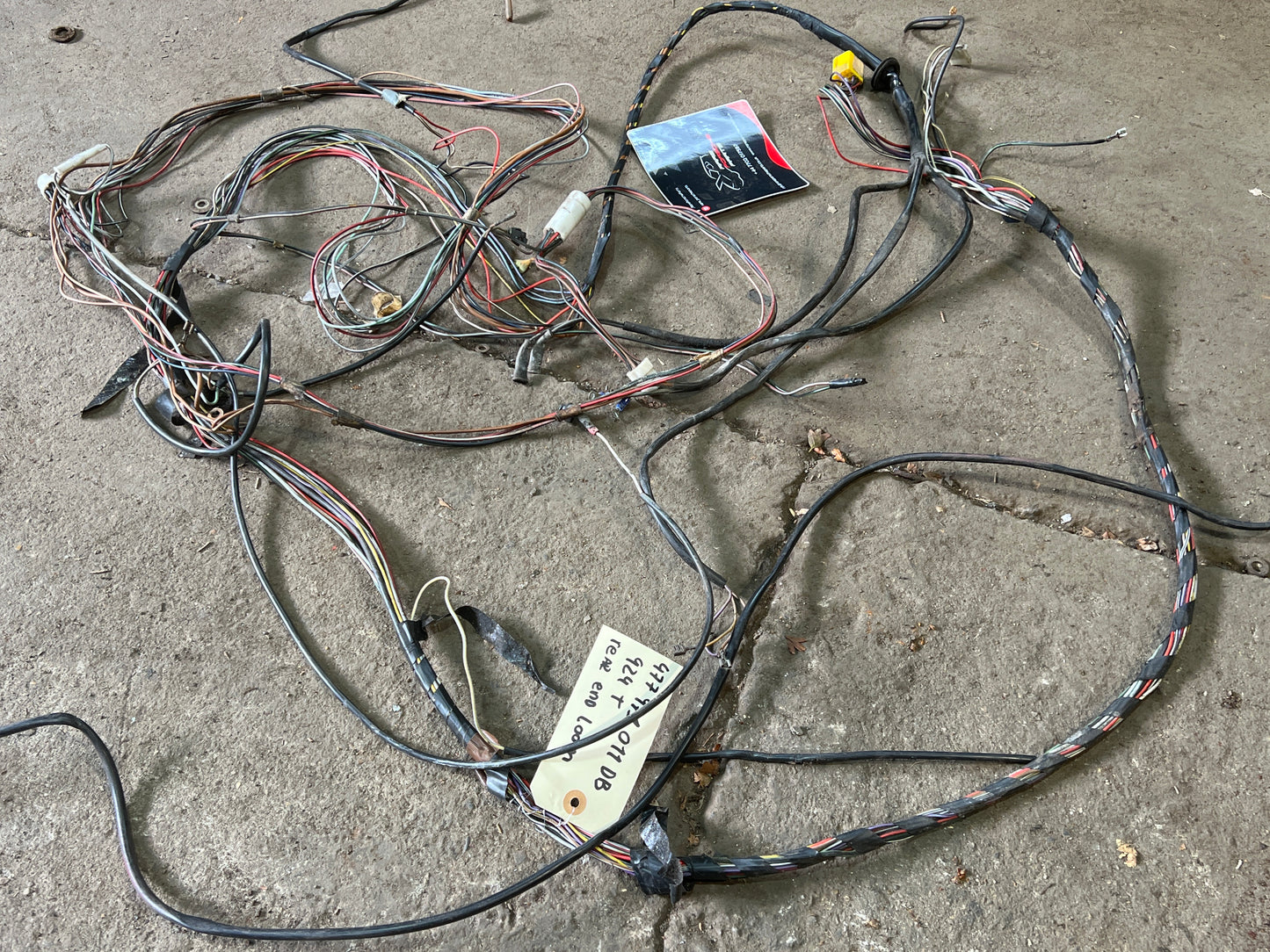 Porsche 944 924 rear interior loom 477971011DB