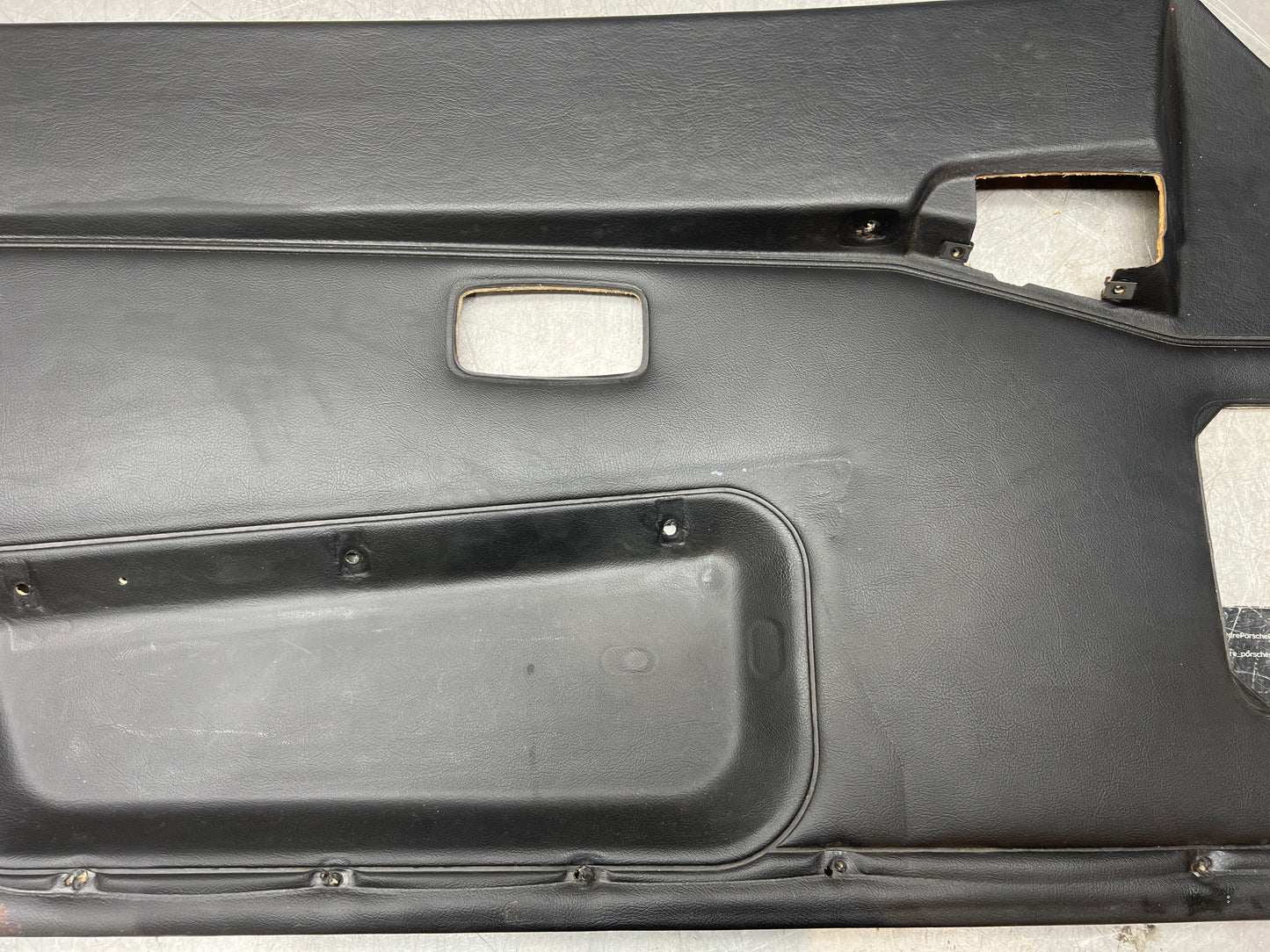 Porsche 944 left blue door card for late cars from 85.5 944555017