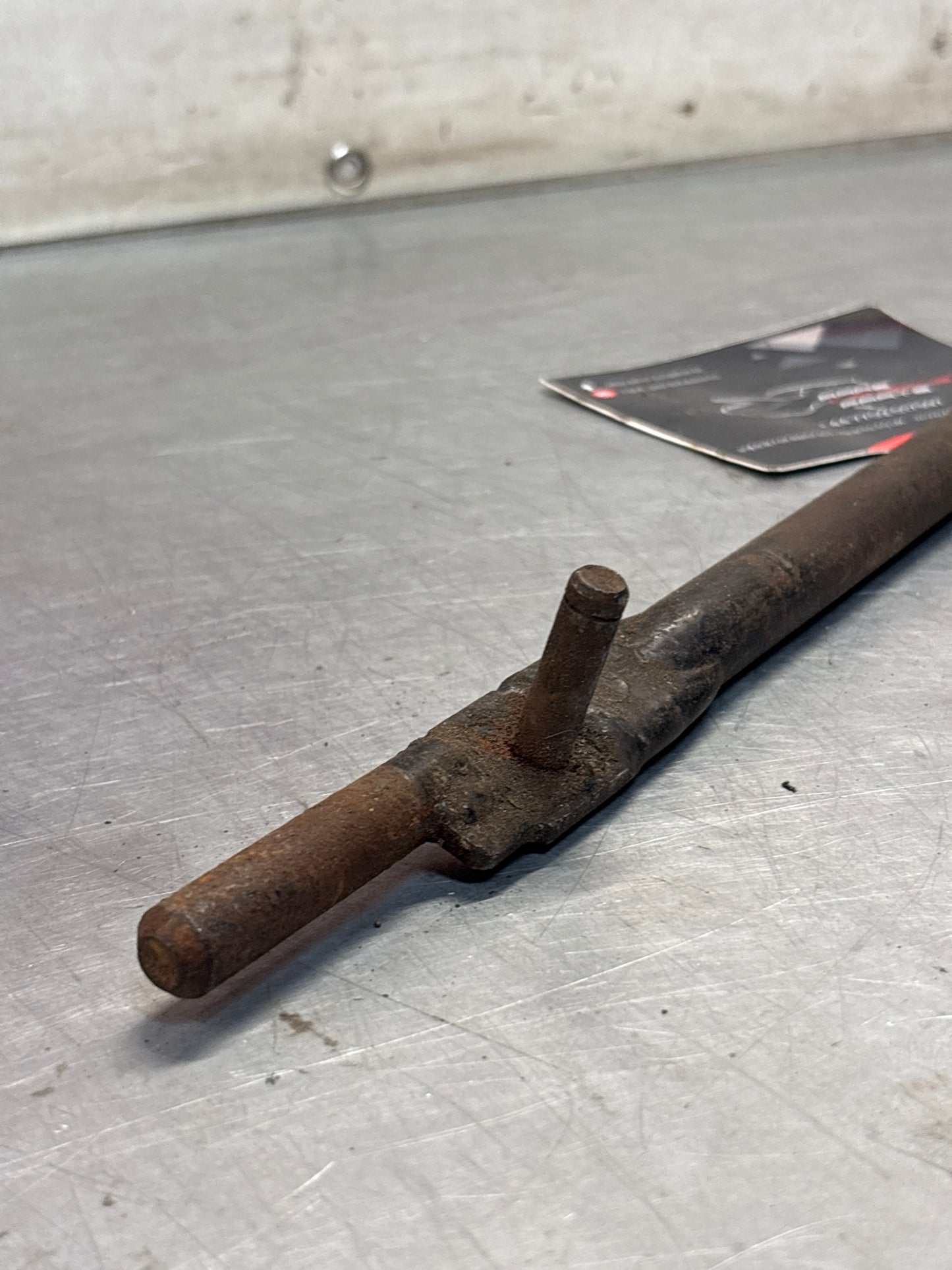 Porsche 924 dog leg gear shaft rod, used 477711154