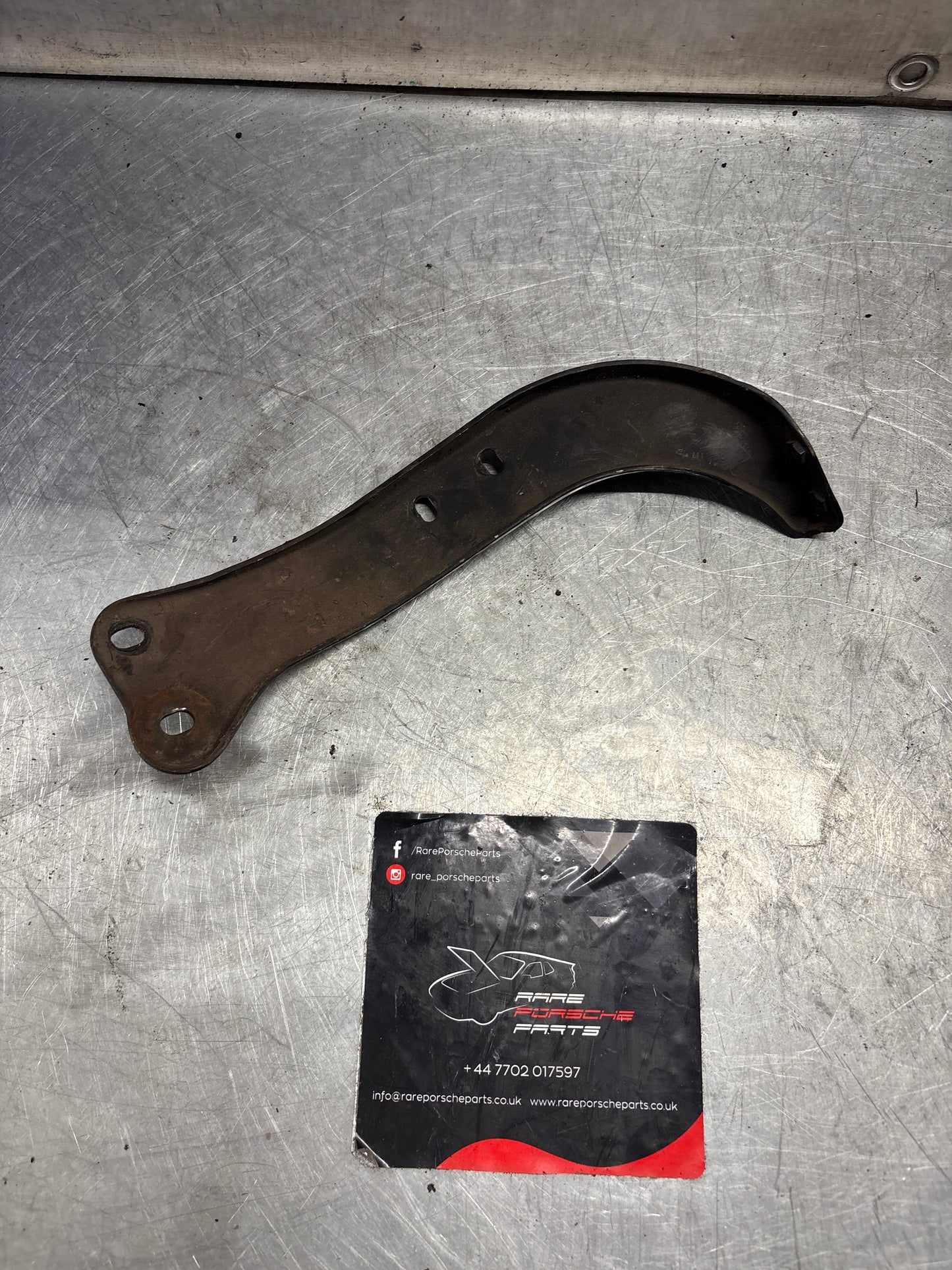 Porsche 944 Turbo intake manifold support mounting bracket, used 95111015501
