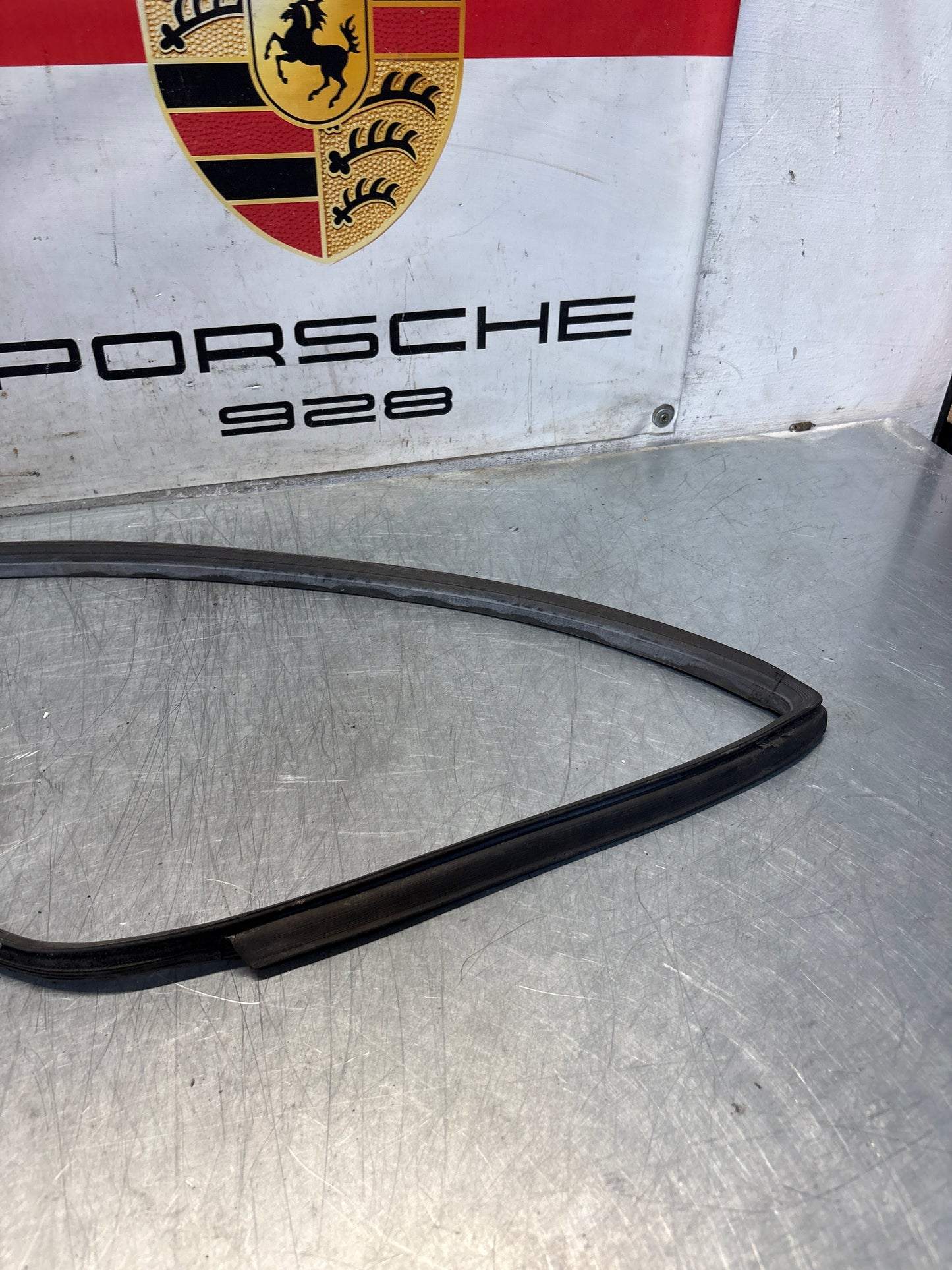 Porsche 924 / 944 right door seal, used 94453709200