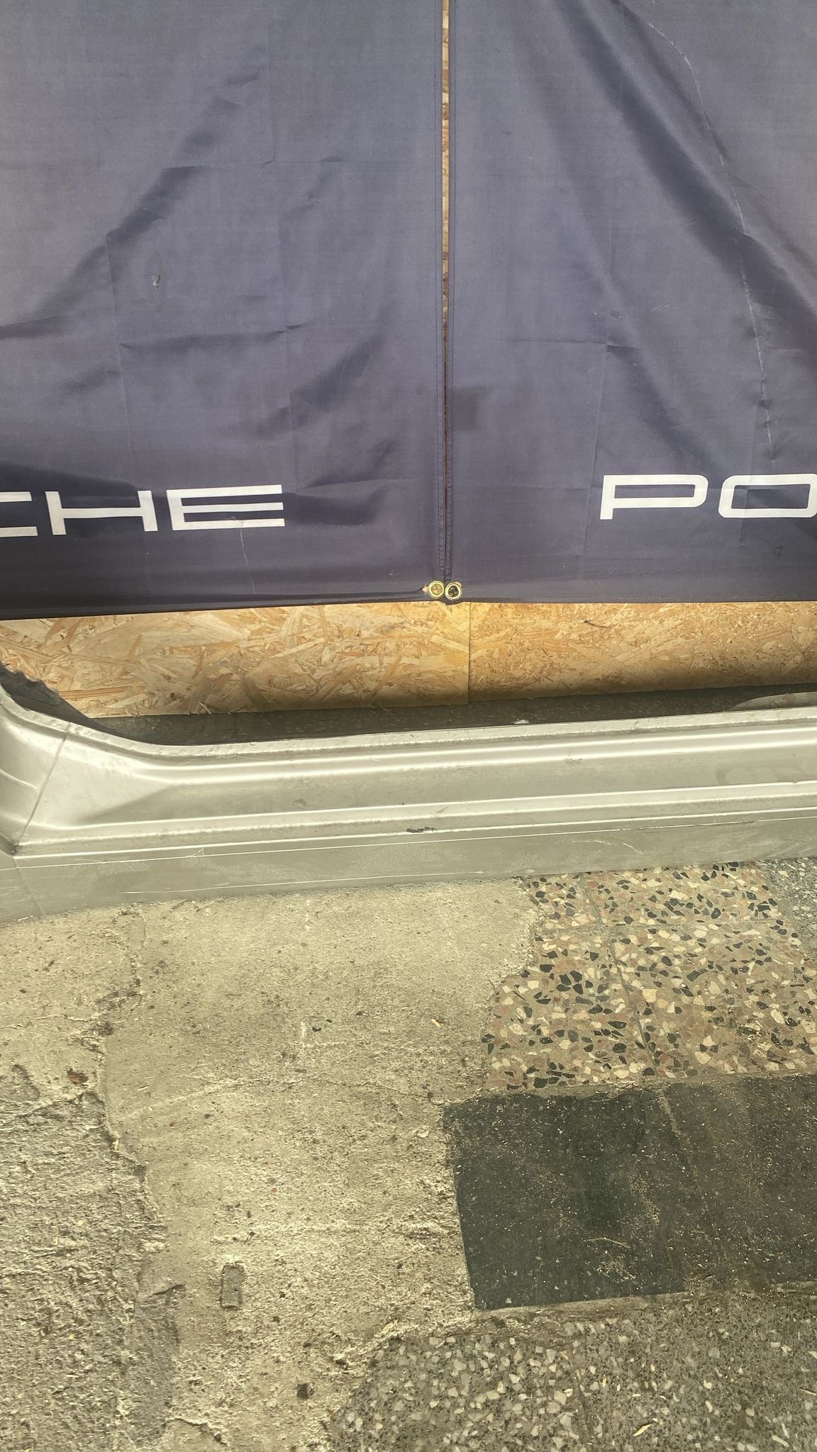 Porsche 944 right sill section cut 94450361200