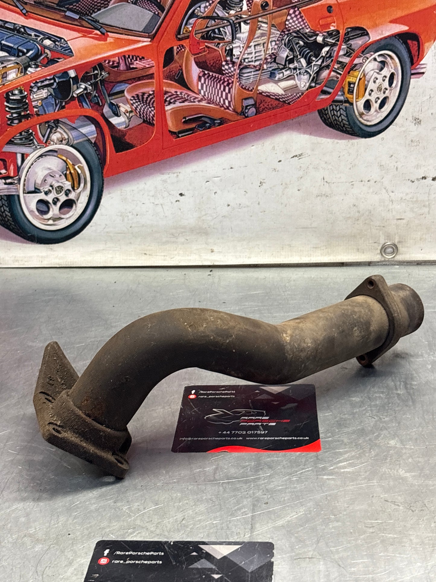 Porsche 944 Turbo Wastegate dump, used 9511232512R