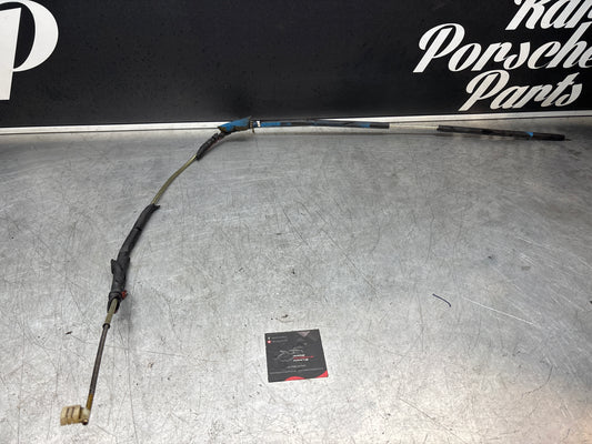 Porsche 924 944 early targa, sunroof cable with housing, Used, -85.5 94456494101 / 94456494100