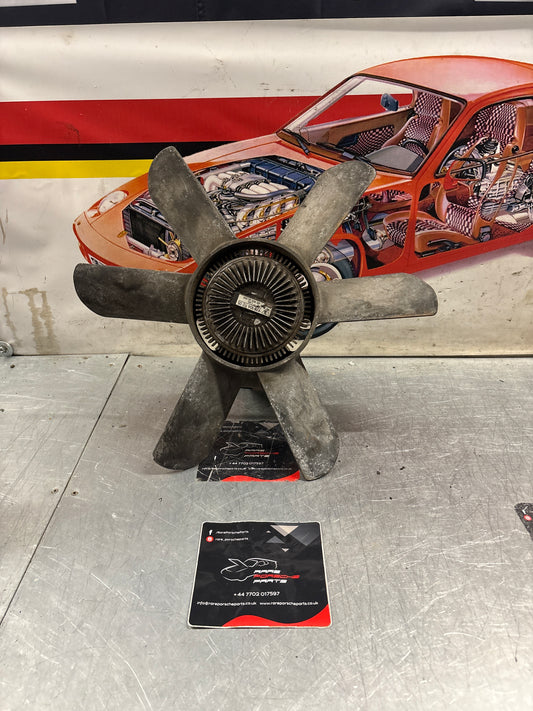 Porsche 928 Engine cooling viscous fan with bracket used 92810613701, 9281061101R