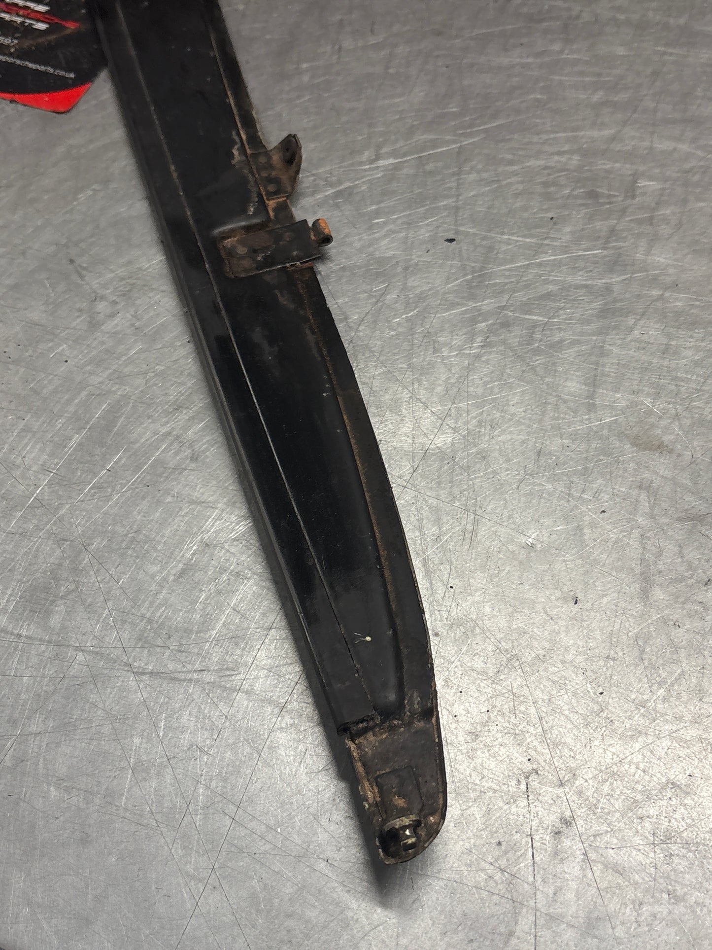Porsche 928 wind deflector plate, used  9285640230370K