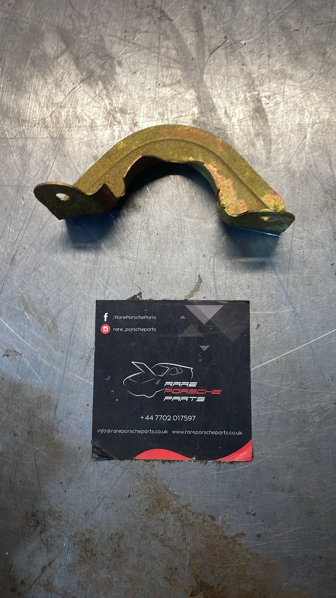 Porsche 924 2.0 80- fuel accumulator bracket, 477209291 refurbished